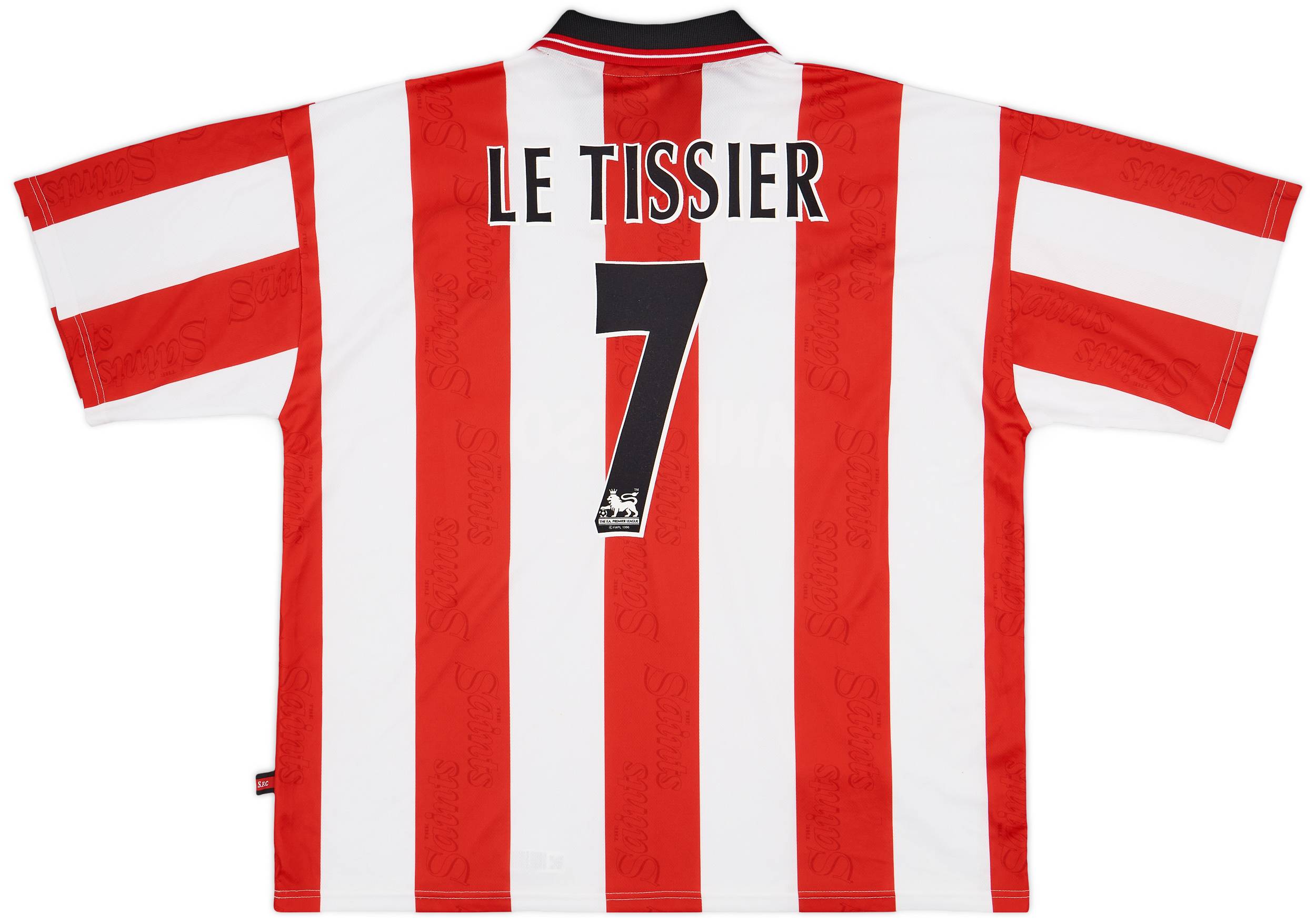 1997-99 Southampton Home Shirt Le Tissier #7 - 8/10 - (XXL)