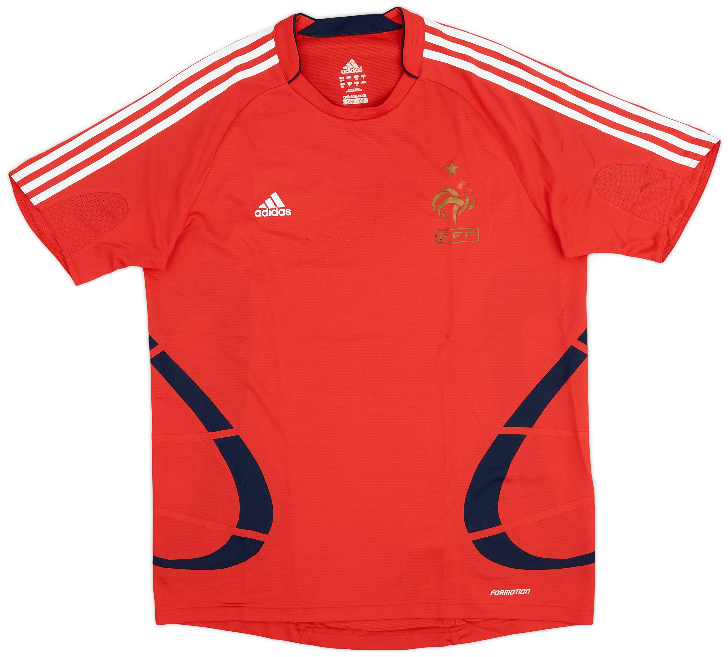 2007-08 France Formotion Training Shirt - 9/10 - (L)