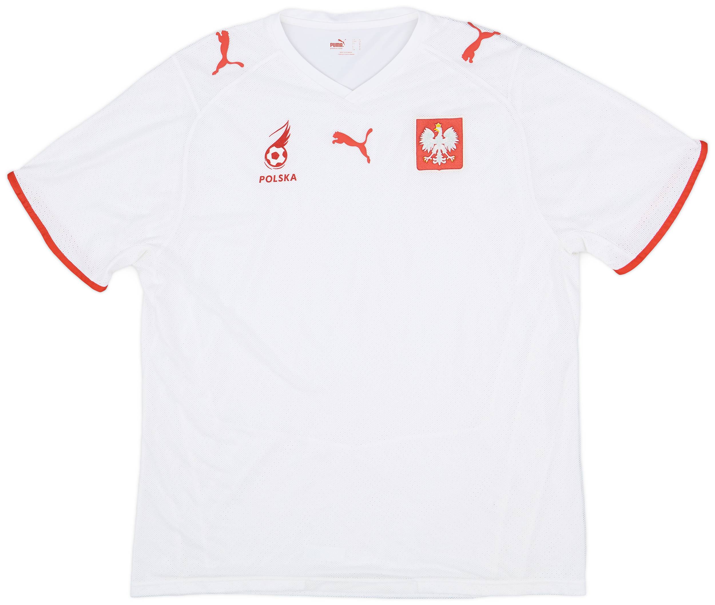 2008 Poland Home Shirt - 9/10 - (XXL)
