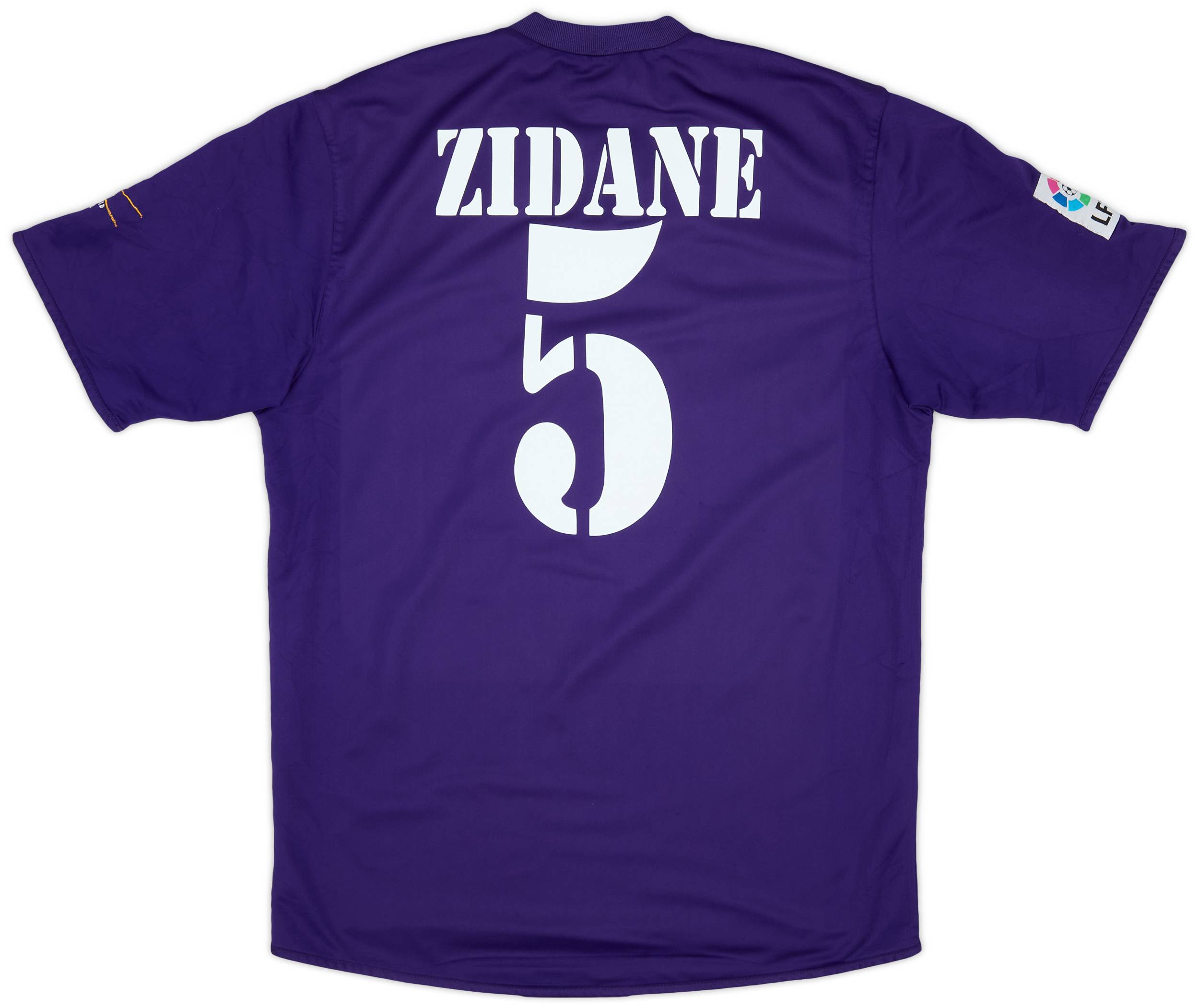 2002-03 Real Madrid Centenary Third Shirt Zidane #5 - 6/10 - (L)