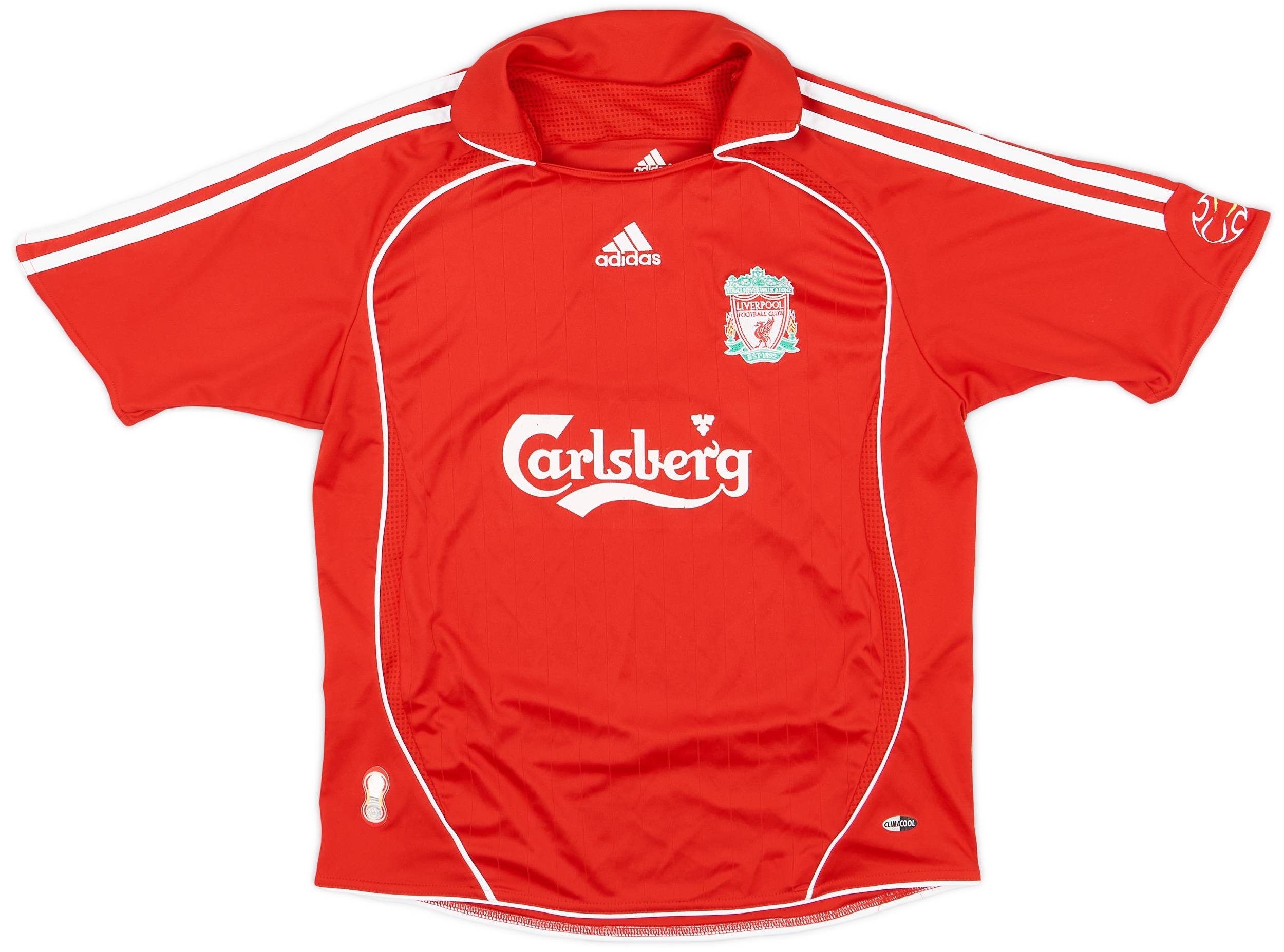 2006-08 Liverpool Home Shirt - 7/10 - (M.Boys)
