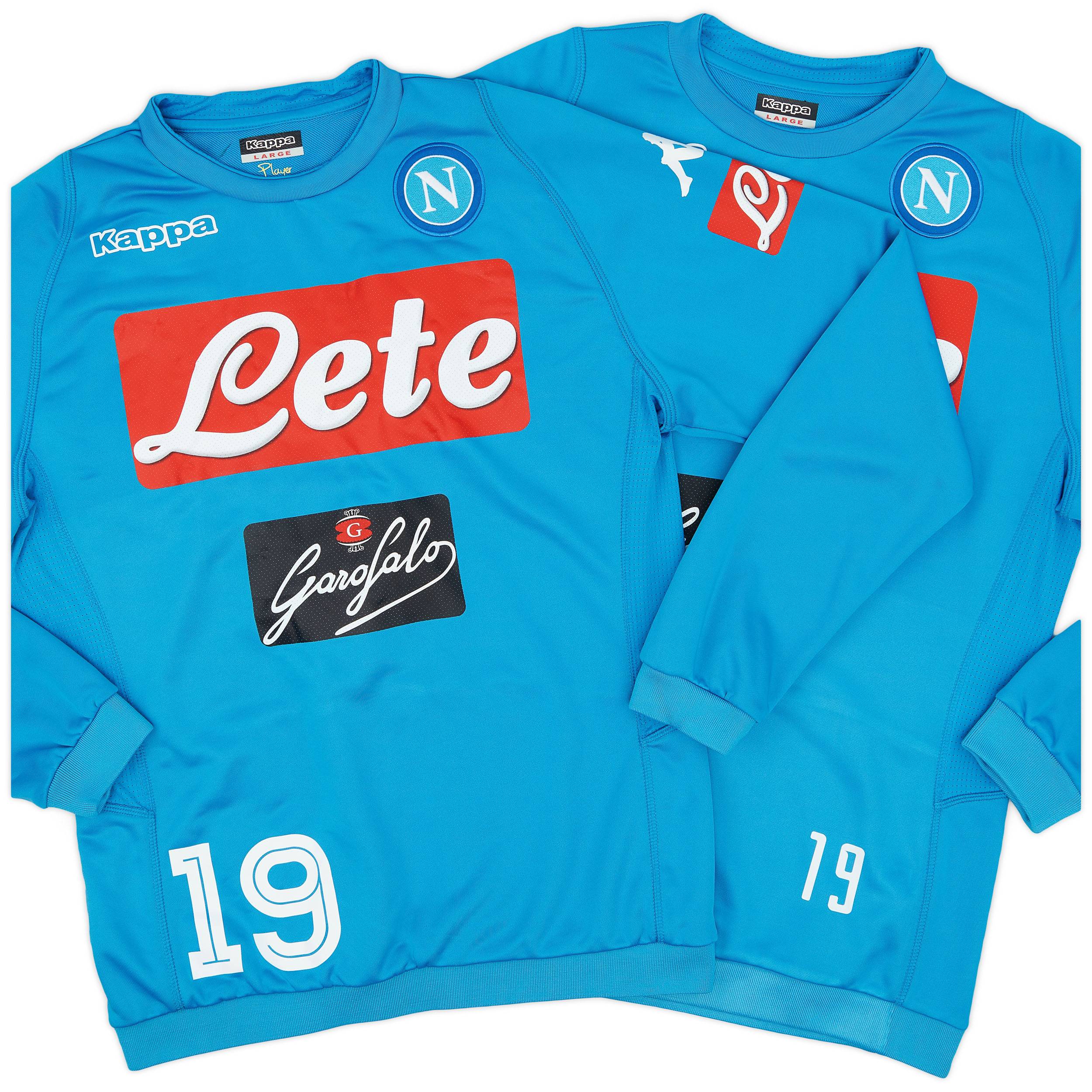 2016-17 Napoli Player Issue Training Top # - 5/10
