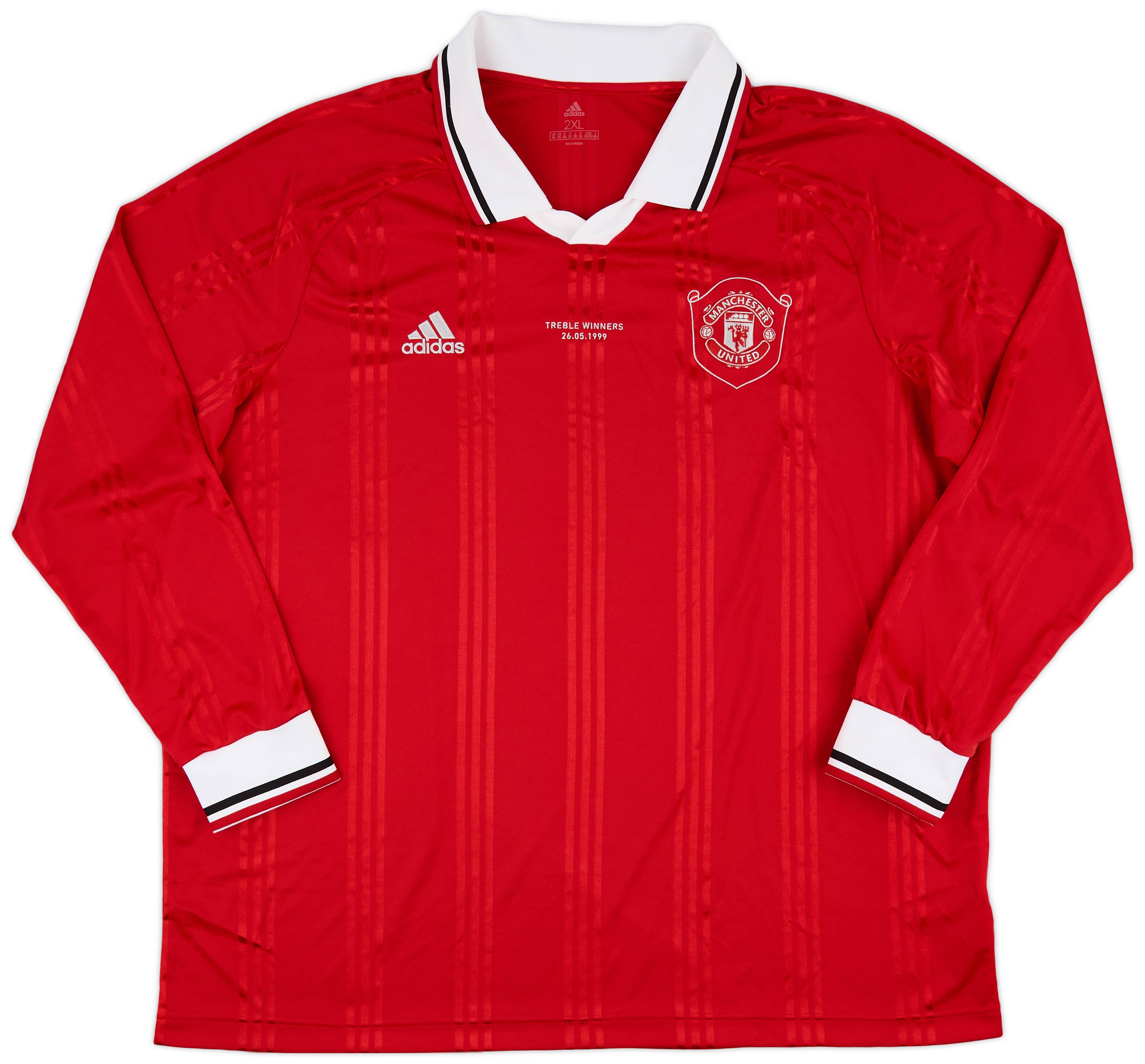 2019 20 Manchester United adidas ICON L S Shirt 9 10 XXL
