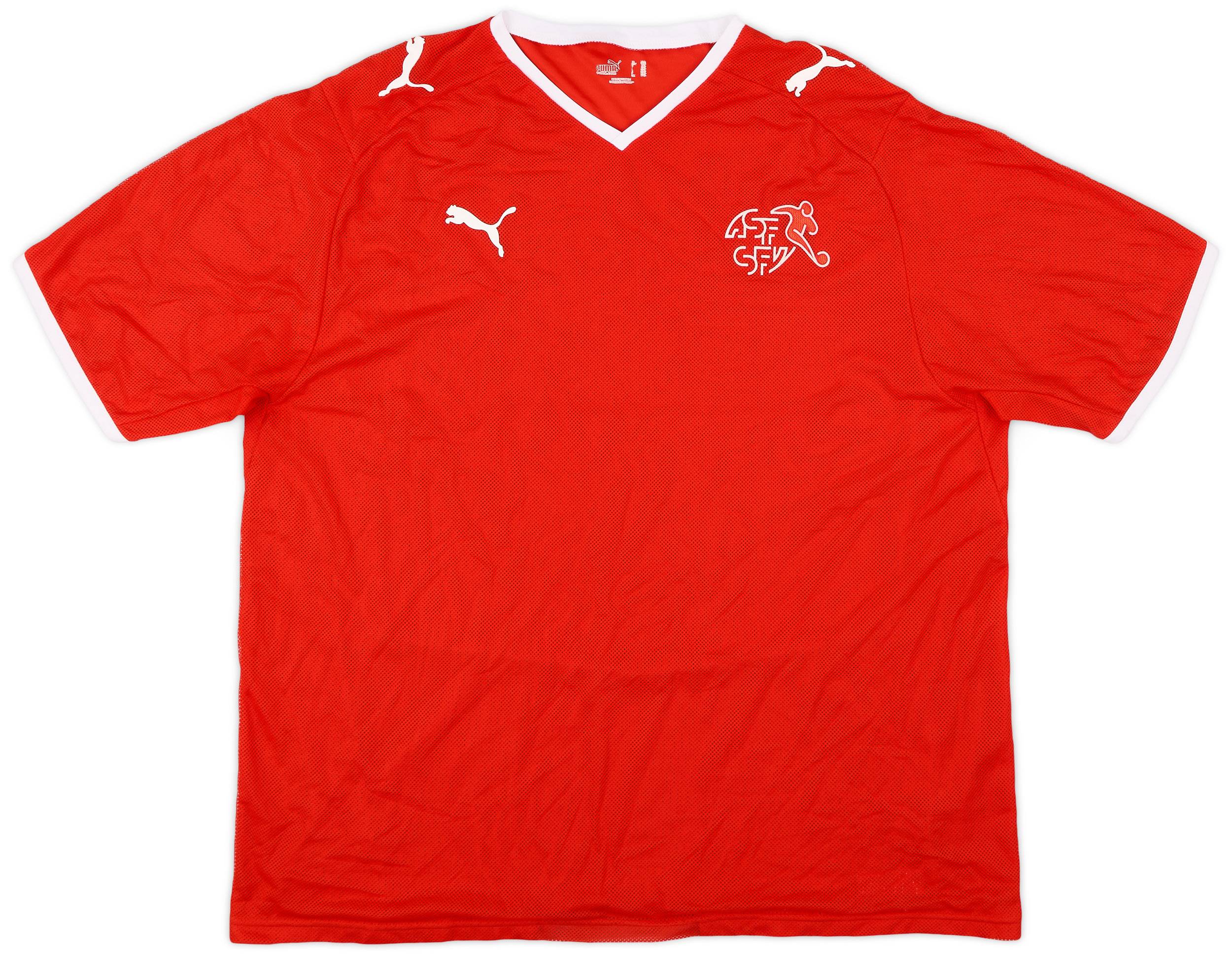 2008-10 Switzerland Home Shirt - 8/10 - (XXL)