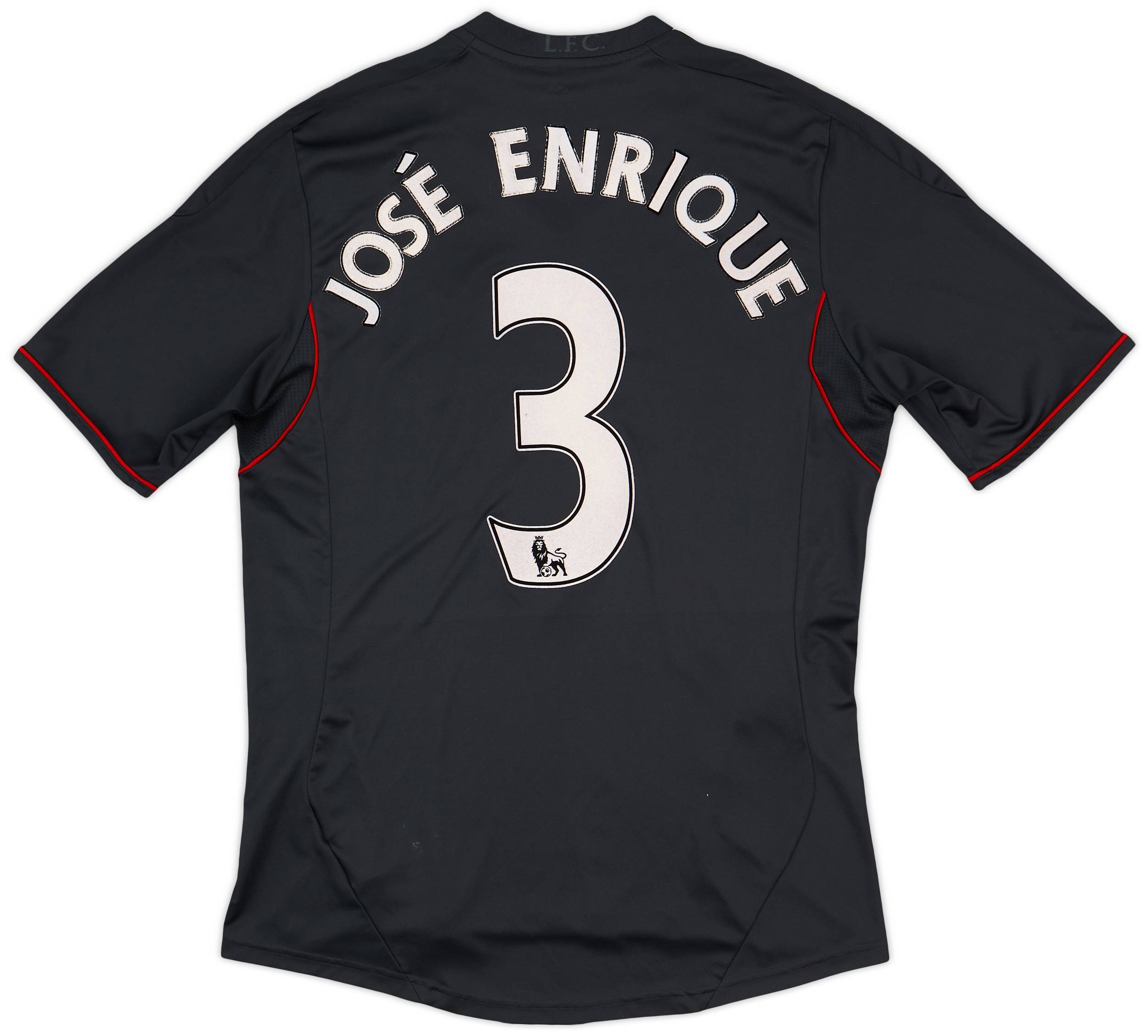 2011-12 Liverpool Away Shirt Jose Enrique #3 - 6/10 - (M)
