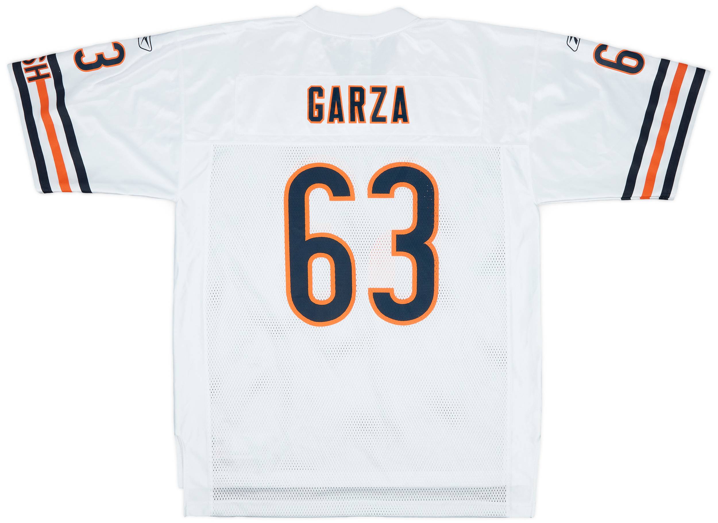 2007 Chicago Bears Garza #63 Reebok On Field Away Jersey - 9