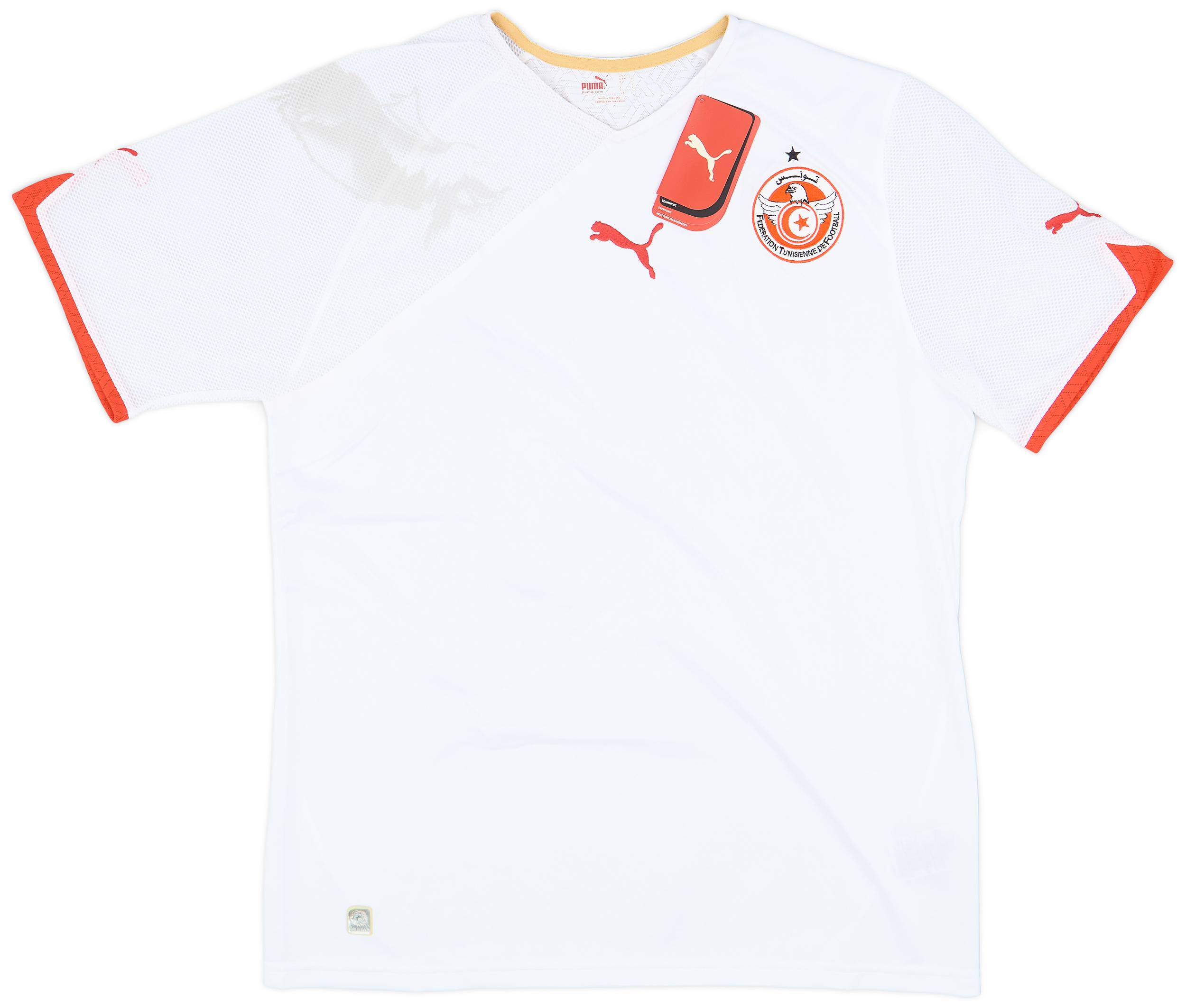 2010-11 Tunisia Home Shirt (L)