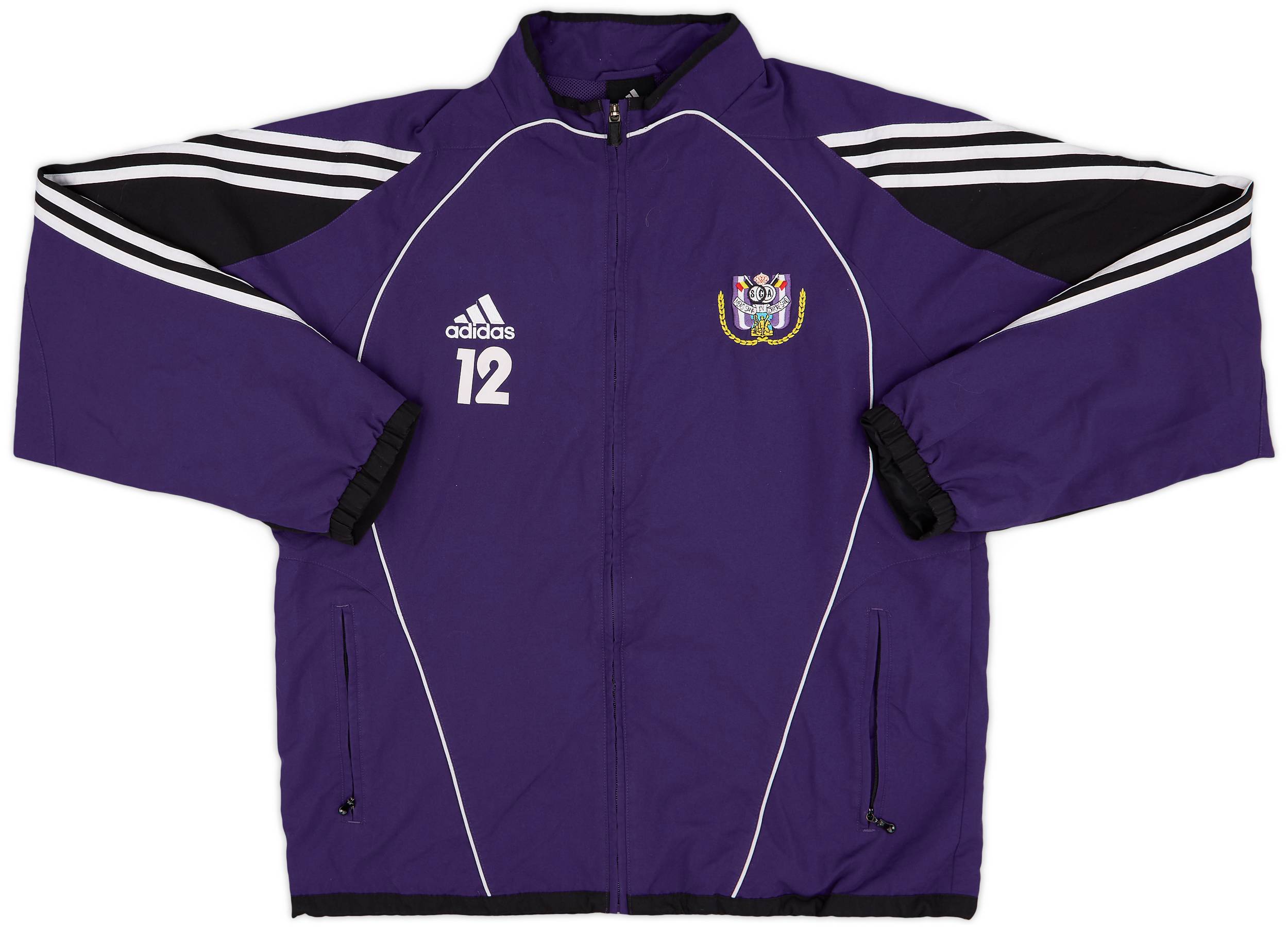 特別価格 Anderlecht 2005-06 adidas 9 - #12 Jacket Track Issue Player ジャケット・アウター