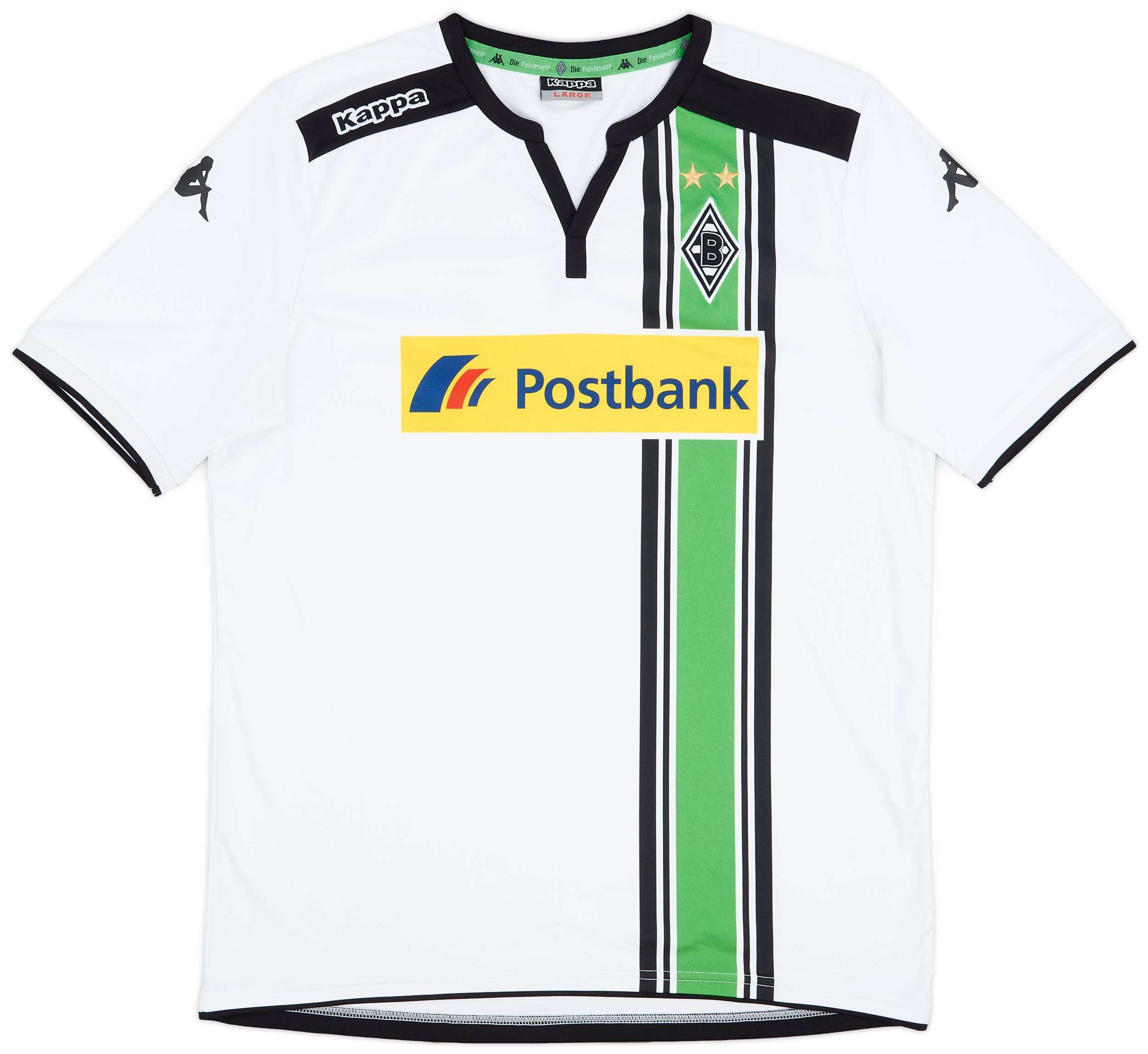 2015-16 Borussia Monchengladbach Home Shirt - 7/10 - (L)