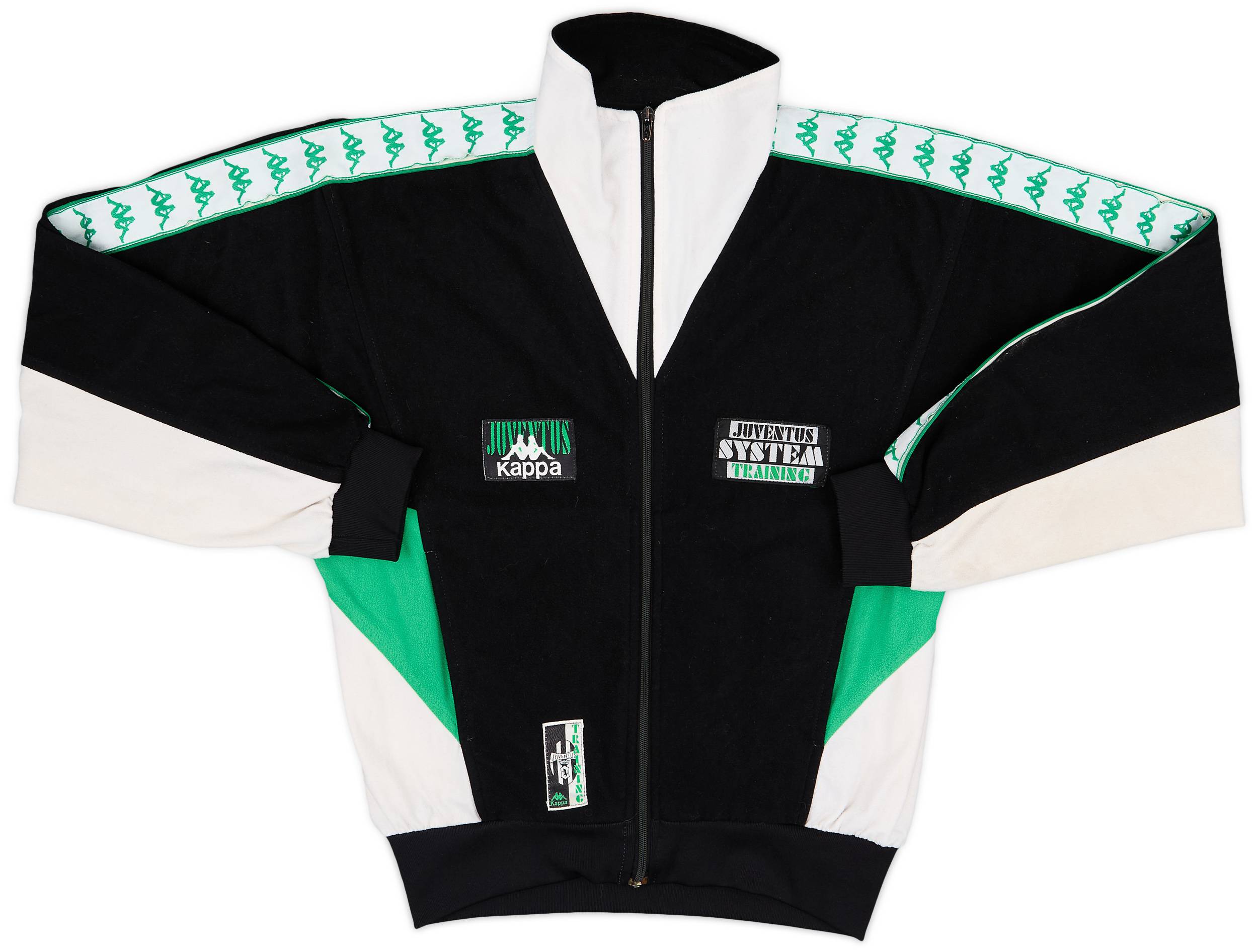 1990-91 Juventus Kappa System Training Track Jacket - 9/10 - (L)