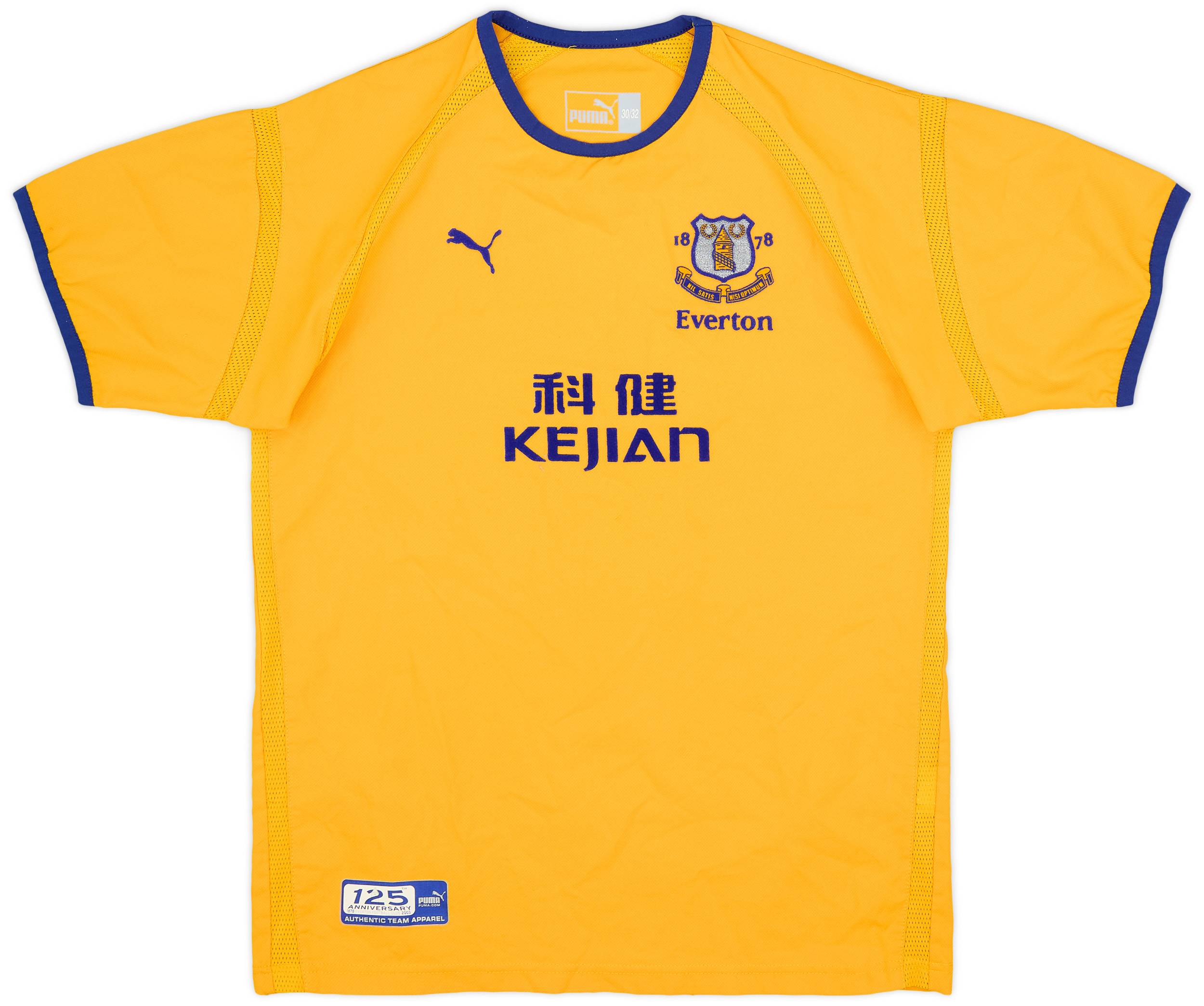 2003-04 Everton Away Shirt - 6/10 - (L.Boys)