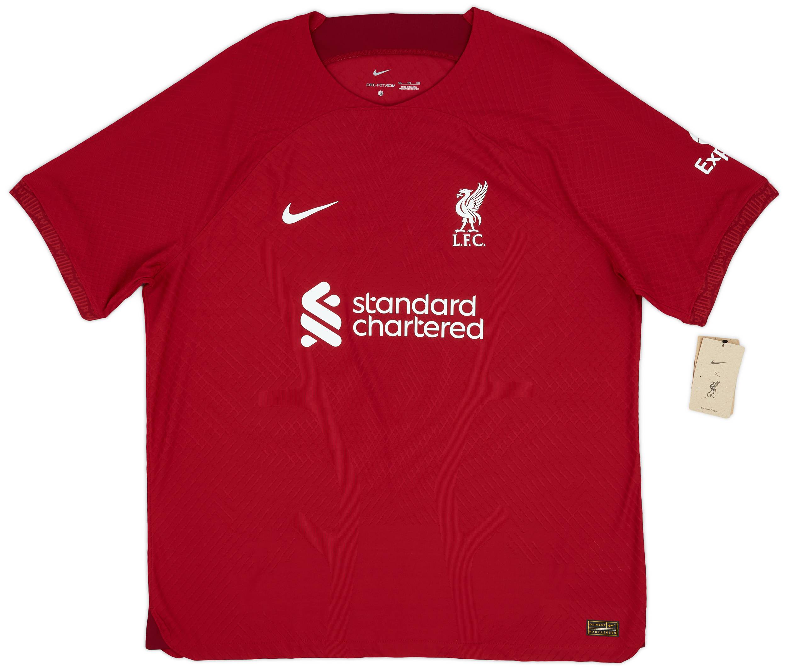2022-23 Liverpool Authentic Home Shirt (XXL)