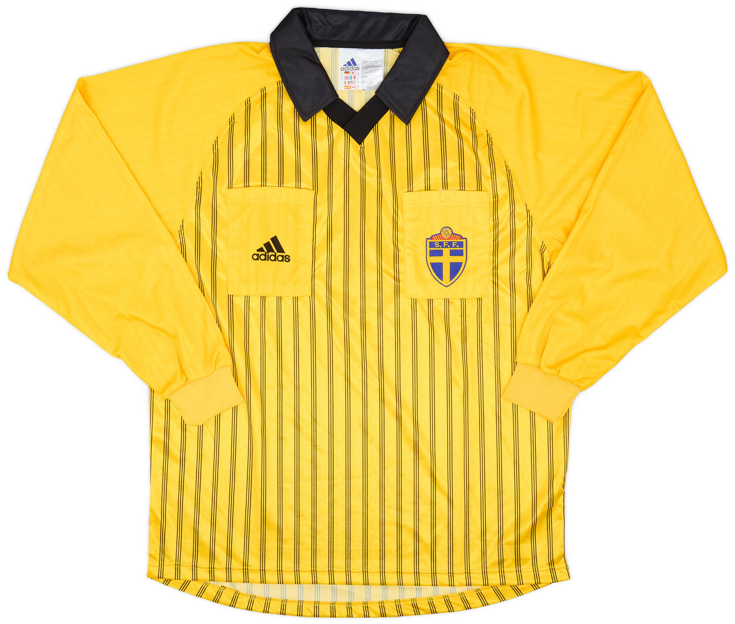 1999-00 Sweden FA adidas Referee Shirt - 9/10 - (L)