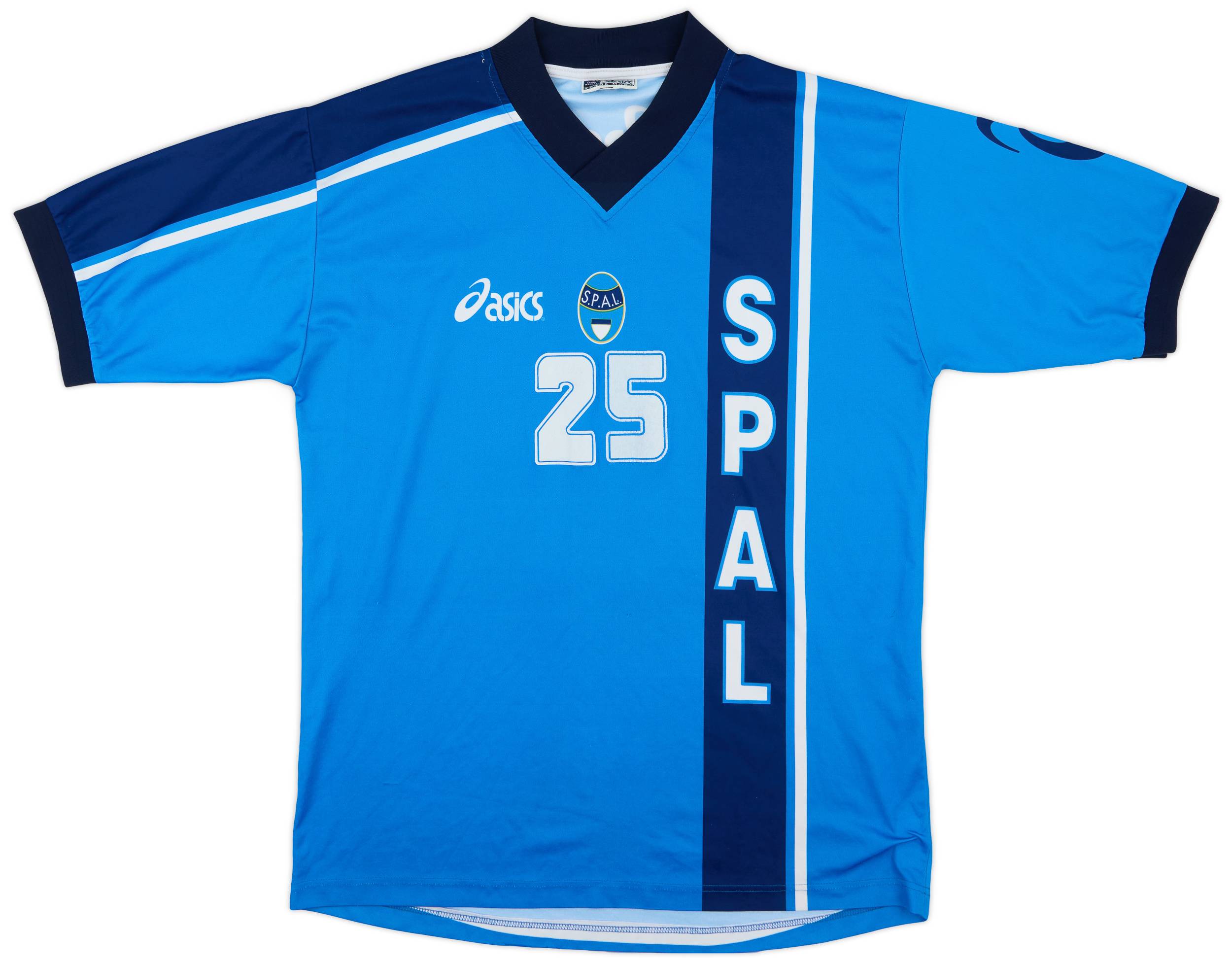 1999-01 SPAL Player Issue Asics Training Shirt #25 - 8/10 - (XL)