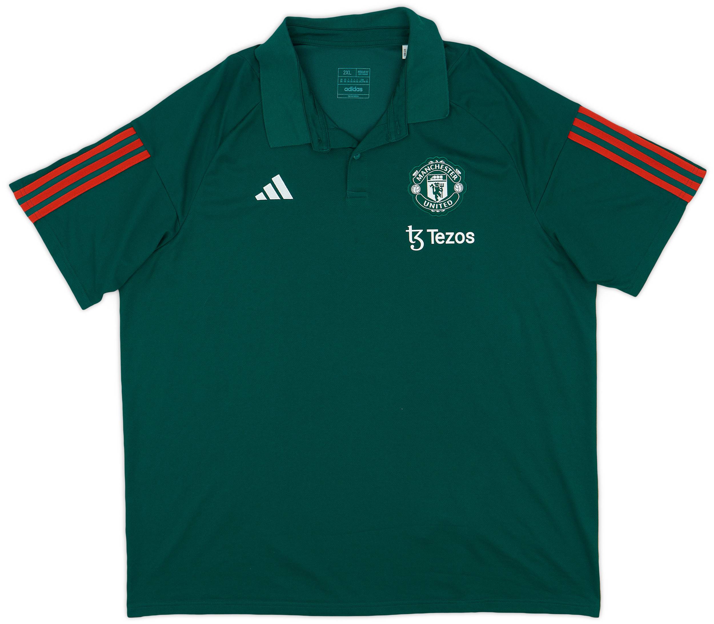 2022 23 Manchester United adidas Polo Shirt 9 10 XXL