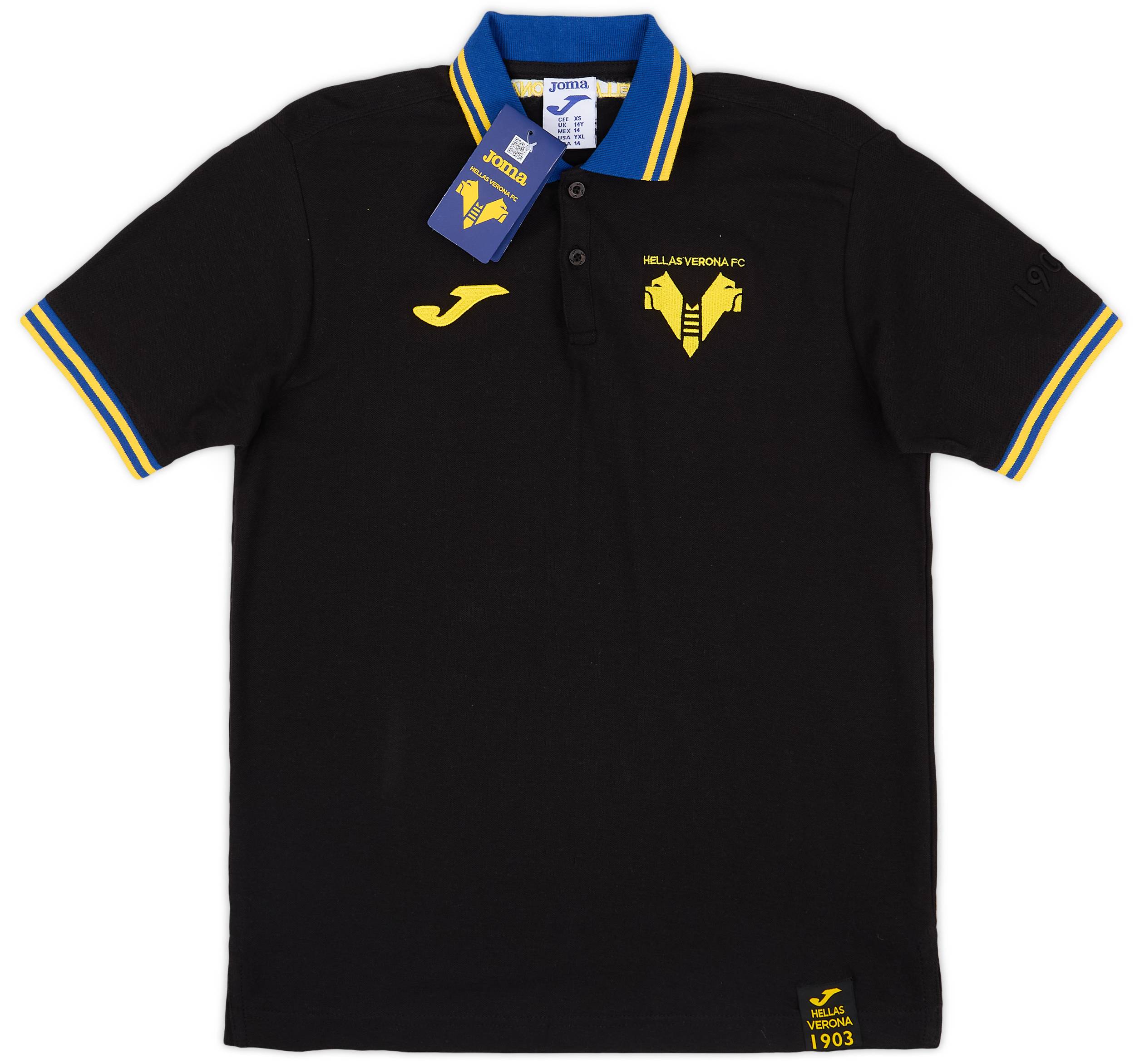 2023-24 Hellas Verona Joma Polo T-Shirt (14 Years)