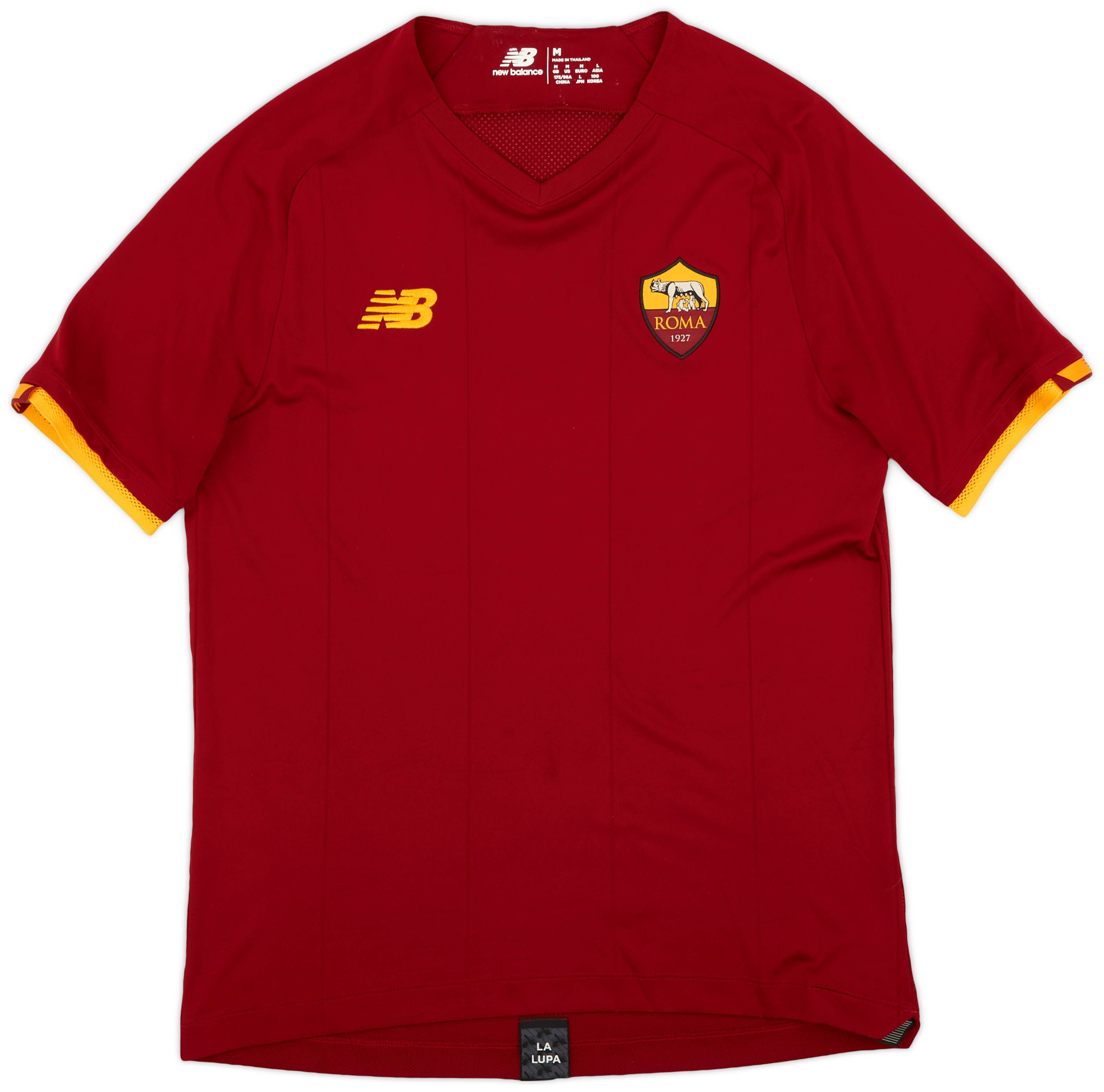 AS 若き Roma 21-22シーズン フード付きダウンジャケット インポートL