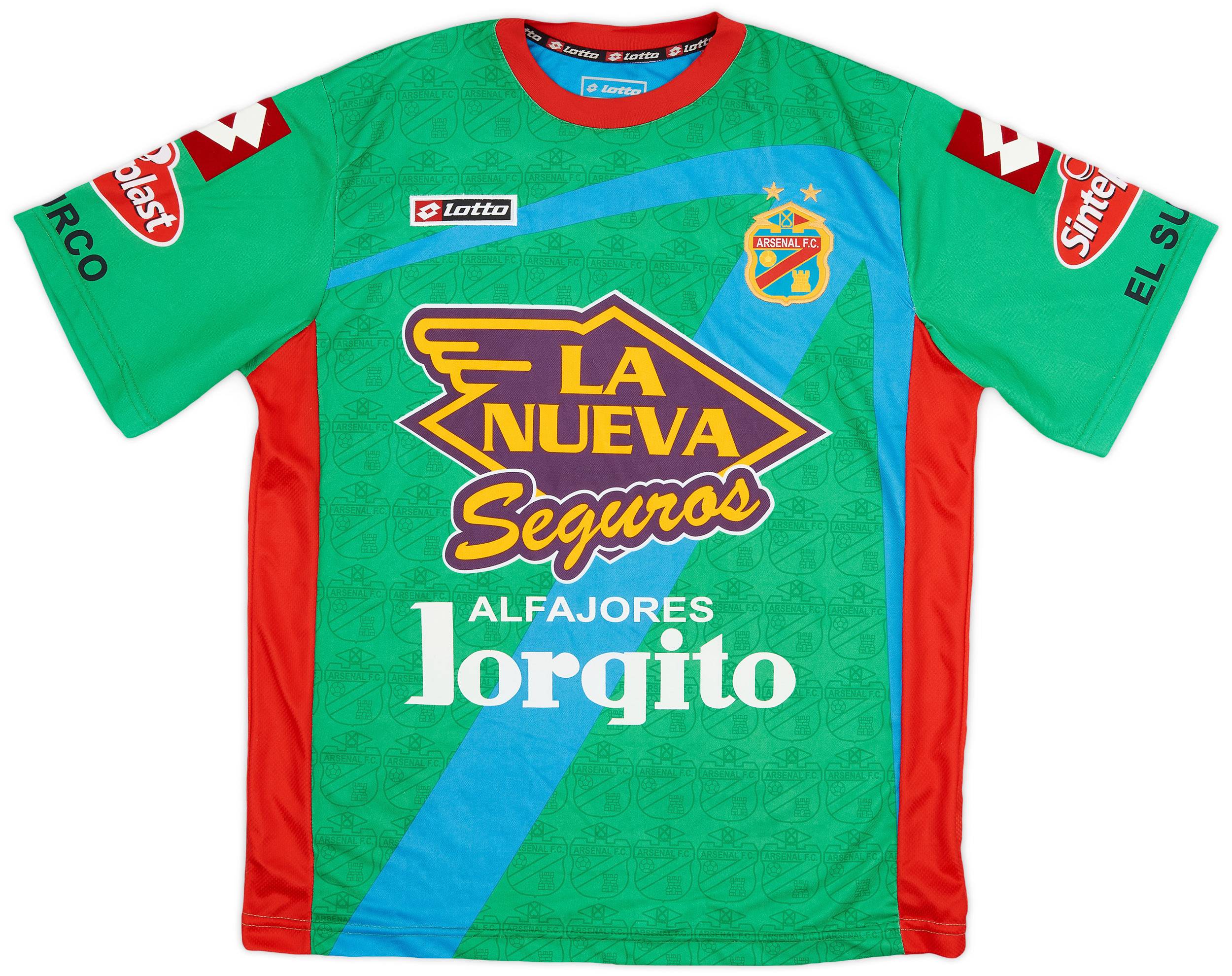 2011-12 Arsenal de Sarandi Third Shirt #4 - 9/10 - (XL)