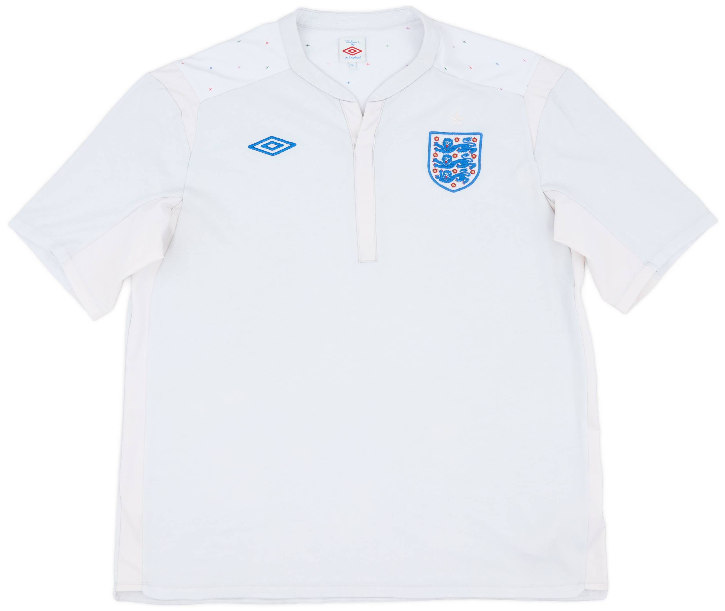 2010-11 England Home Shirt - 7/10 - (XXL)