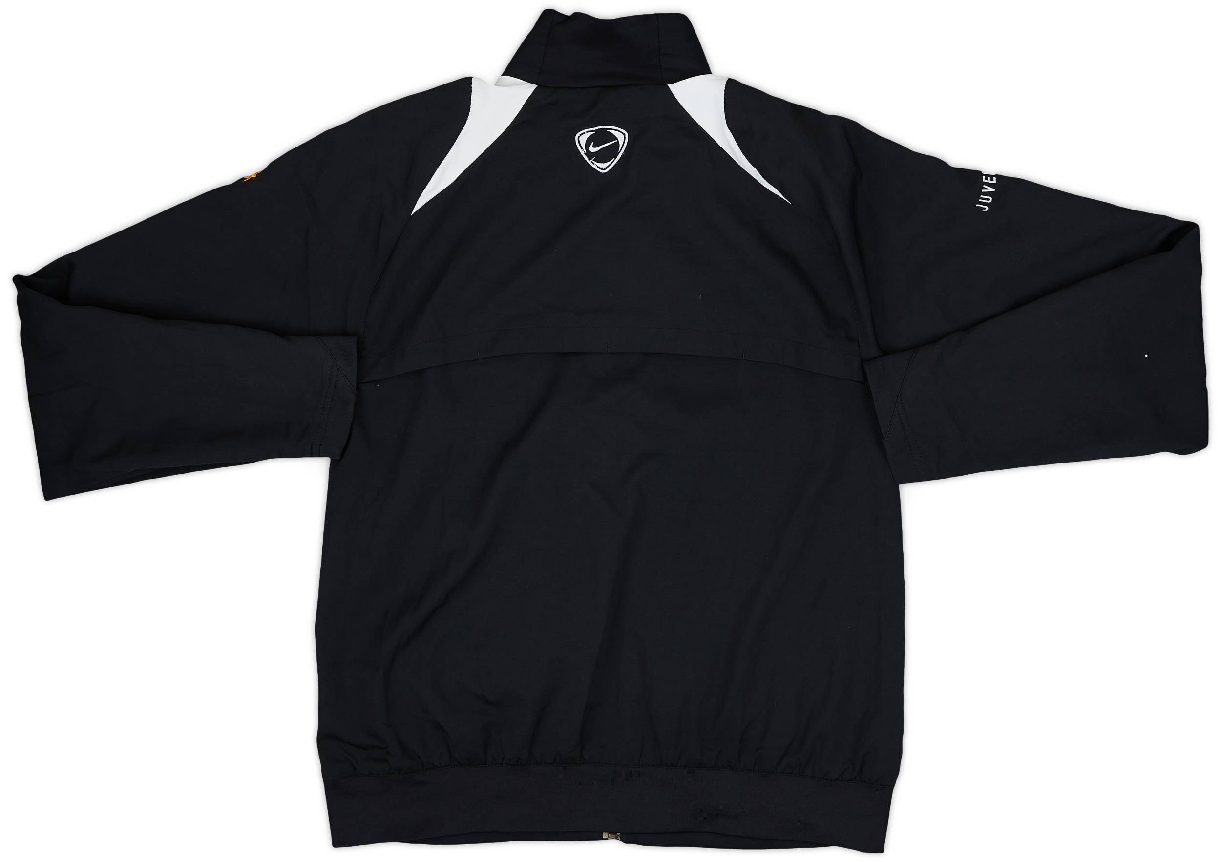 NIKE × JUVENTUS コラボ トラックジャージ 刺繍ロゴ ブラック S 2005-06 Juventus Nike Centenary Track Jacket - 8/10 - (S)