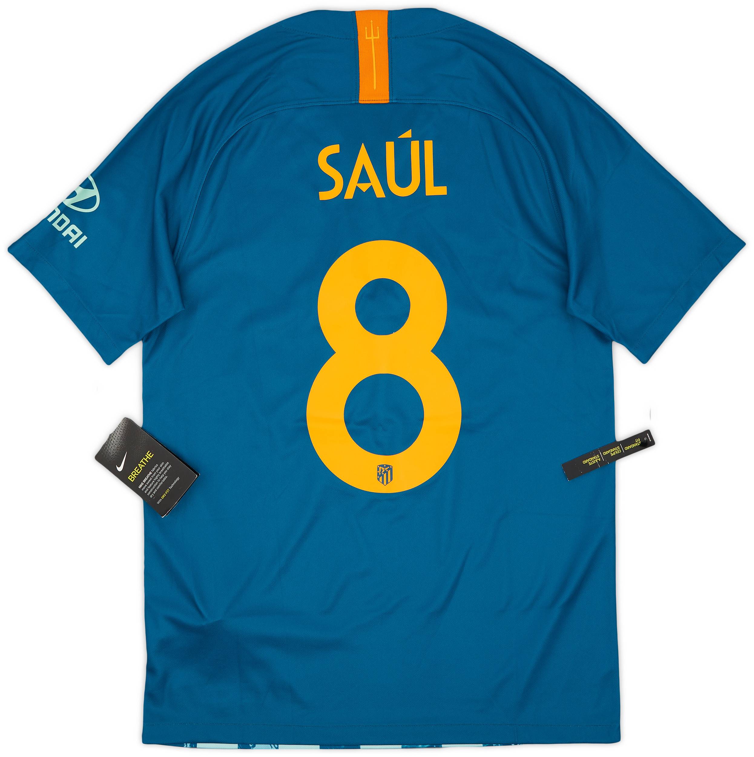 2018-19 Atletico Madrid Third Shirt Saul #8 (S)