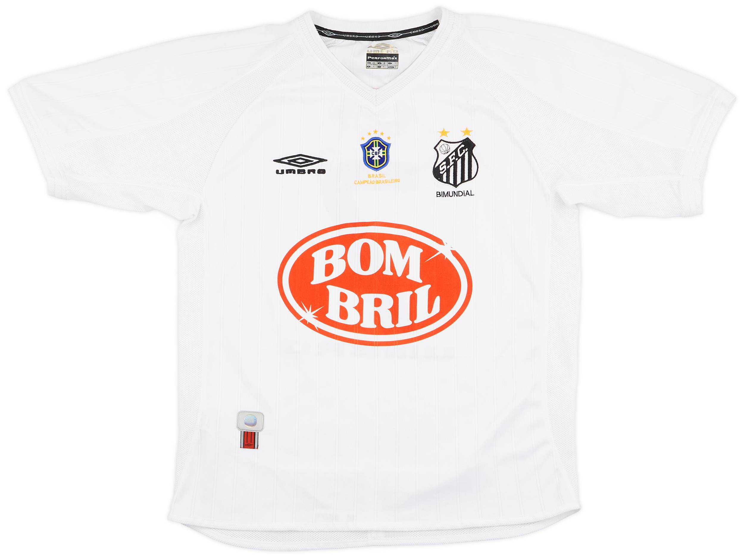2002 Santos 'Champions' Home Shirt #7 - 8/10 - (M)
