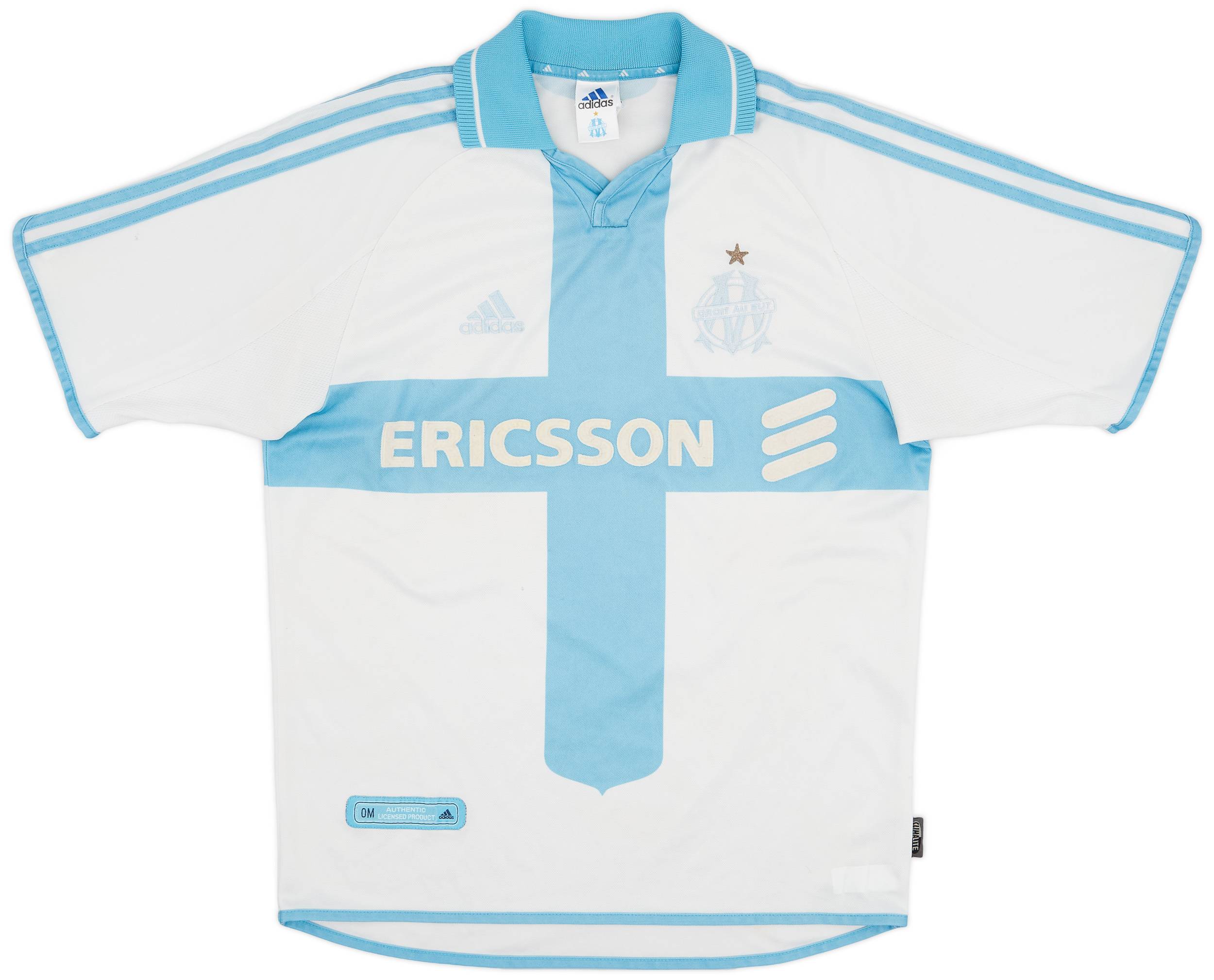 2000-01 Olympique Marseille Home Shirt - 5/10 - (S)
