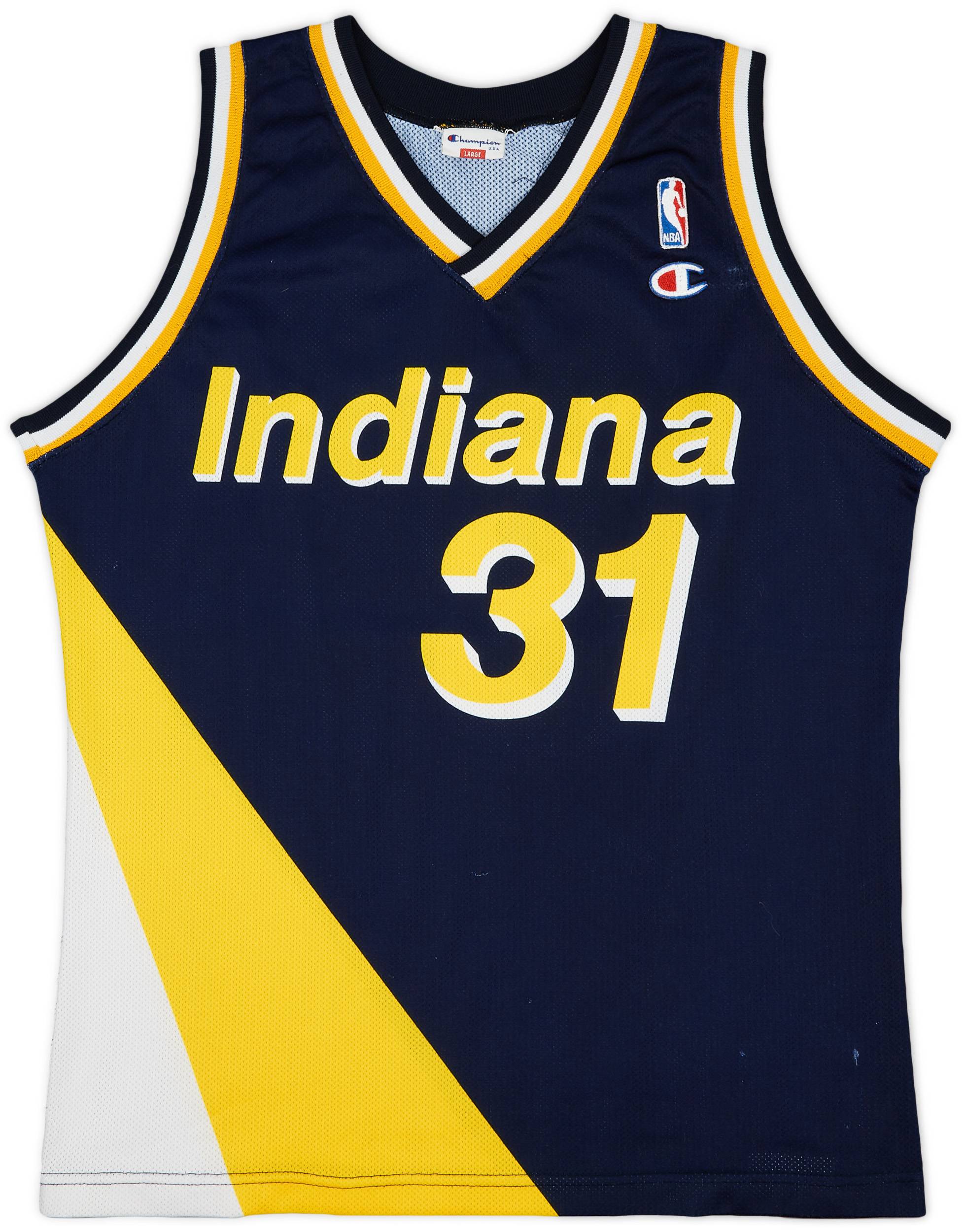 1991-97 Indiana Pacers Miller #31 Champion Away Jersey - 6/10 - (L)