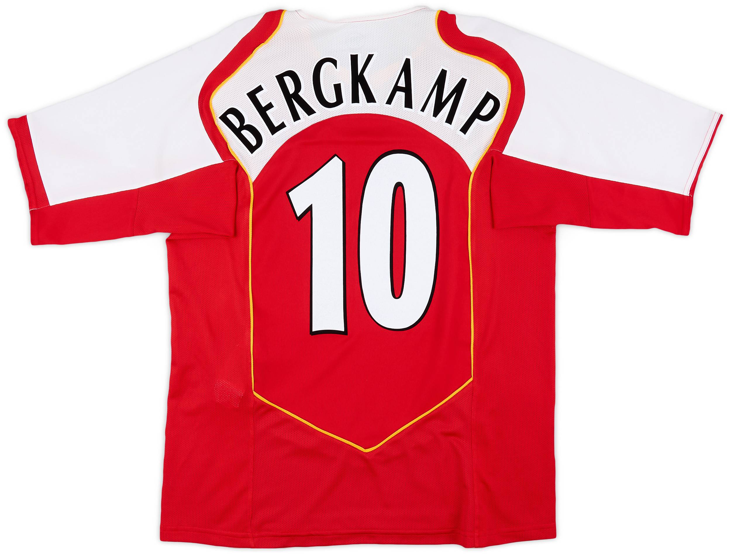 2004-05 Arsenal Home Shirt Bergkamp #10 - 8/10 - (L)