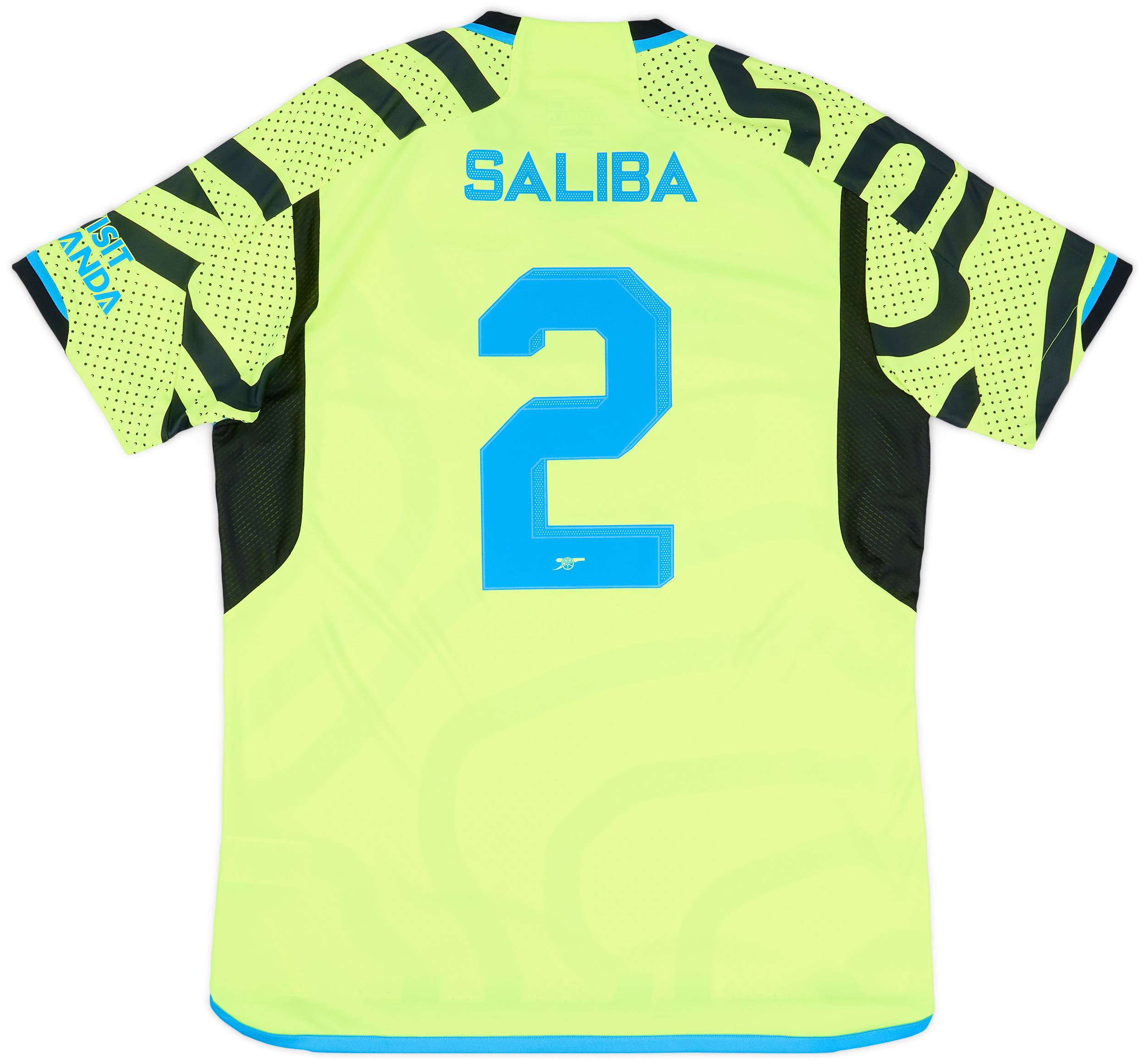 2023-24 Arsenal Away Shirt Saliba #2
