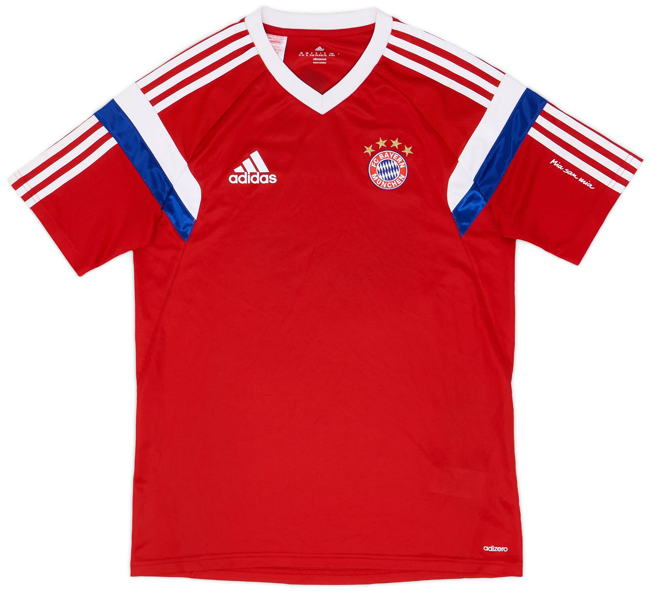 2014-15 Bayern Munich adidas Training Shirt - 6/10 - (XL.Boys)