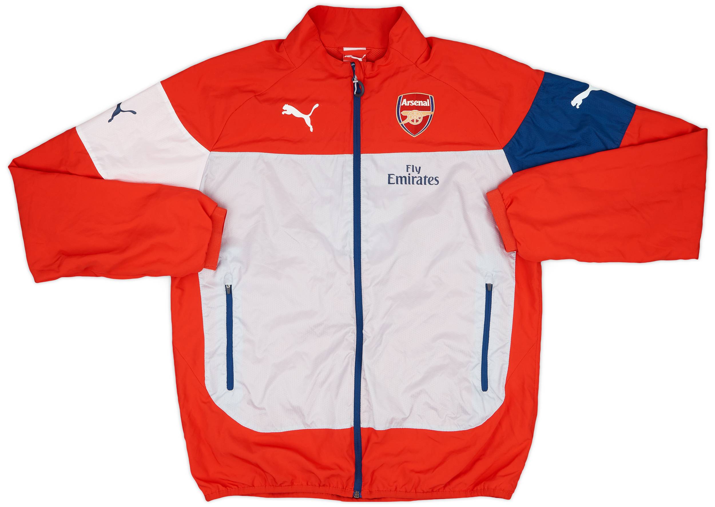 2014-15 Arsenal Puma Track Jacket - 8/10 - (L)