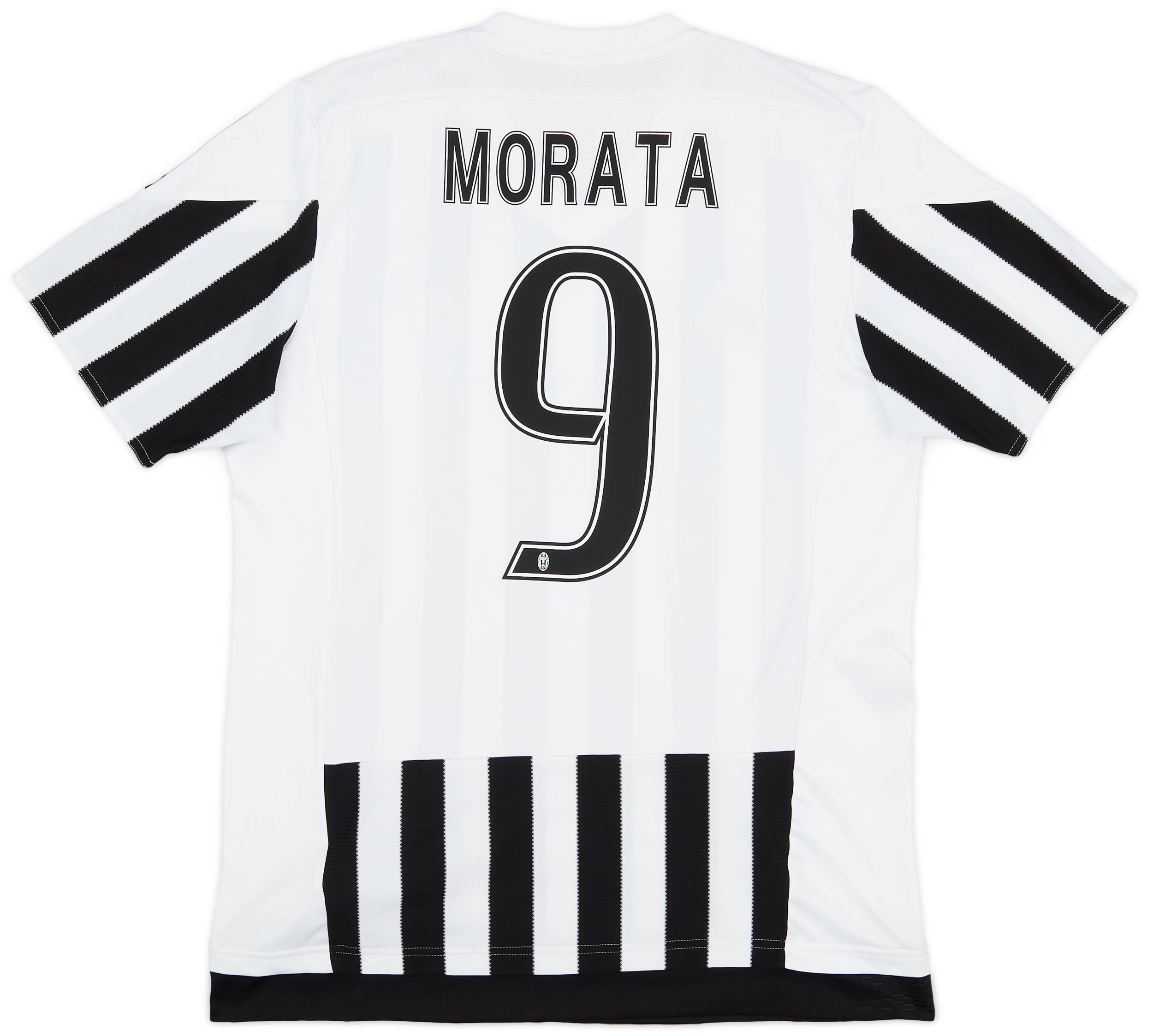 2015-16 Juventus Home Shirt Morata #9 - 8/10 - (L)