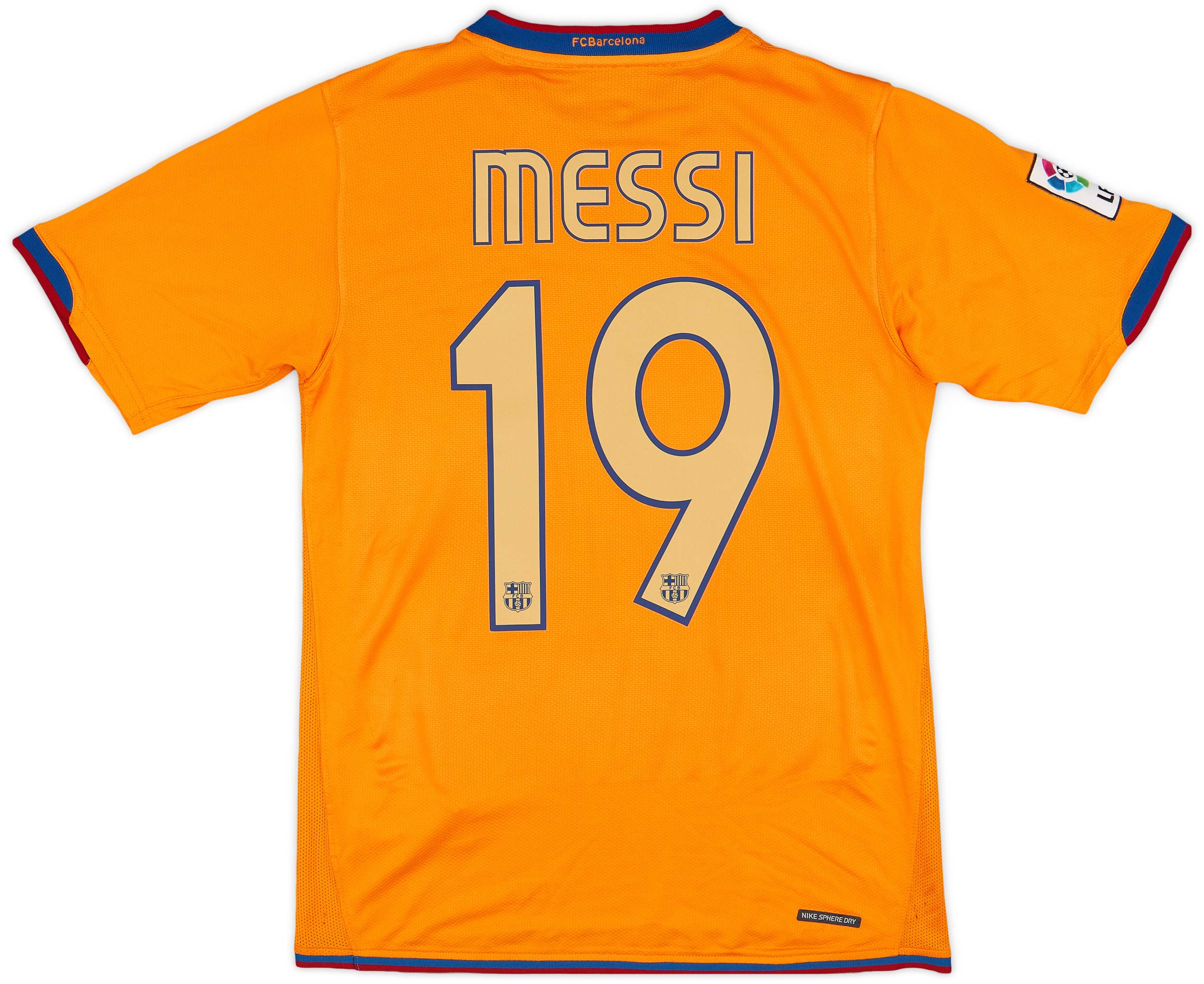 2006-08 Barcelona Away Shirt Messi #19 - 7/10 - (S)