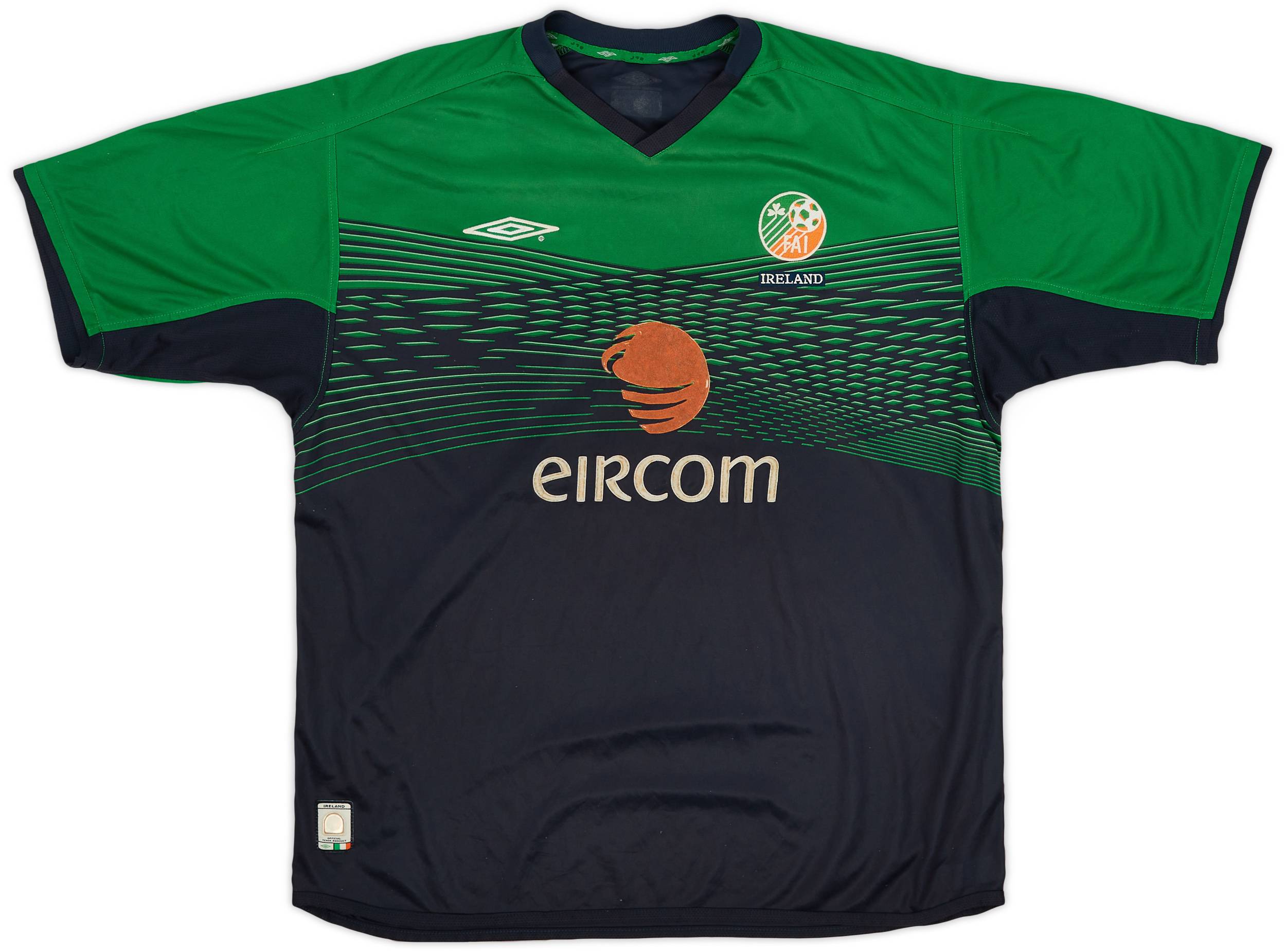 2003-04 Ireland Umbro Training Shirt - 5/10 - (L)