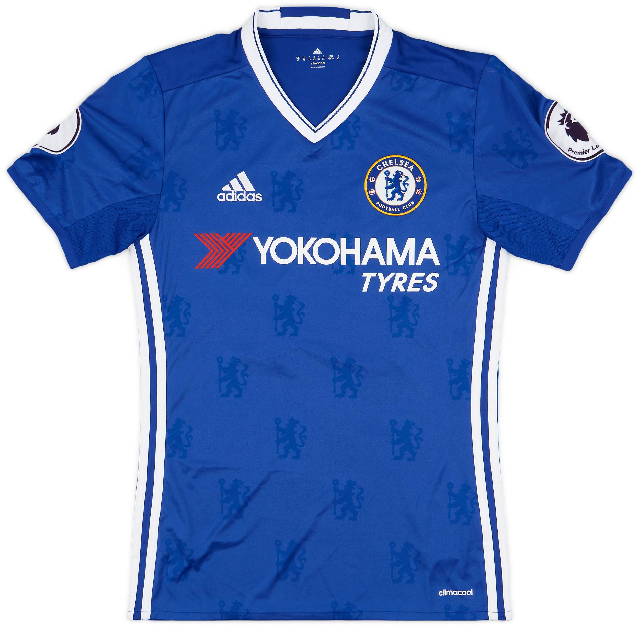 Chelsea FC AZPILICUETA 28 Mシャツ 2016-17 Chelsea Home Shirt Azpilicueta #28 - 5/10 - (XS)