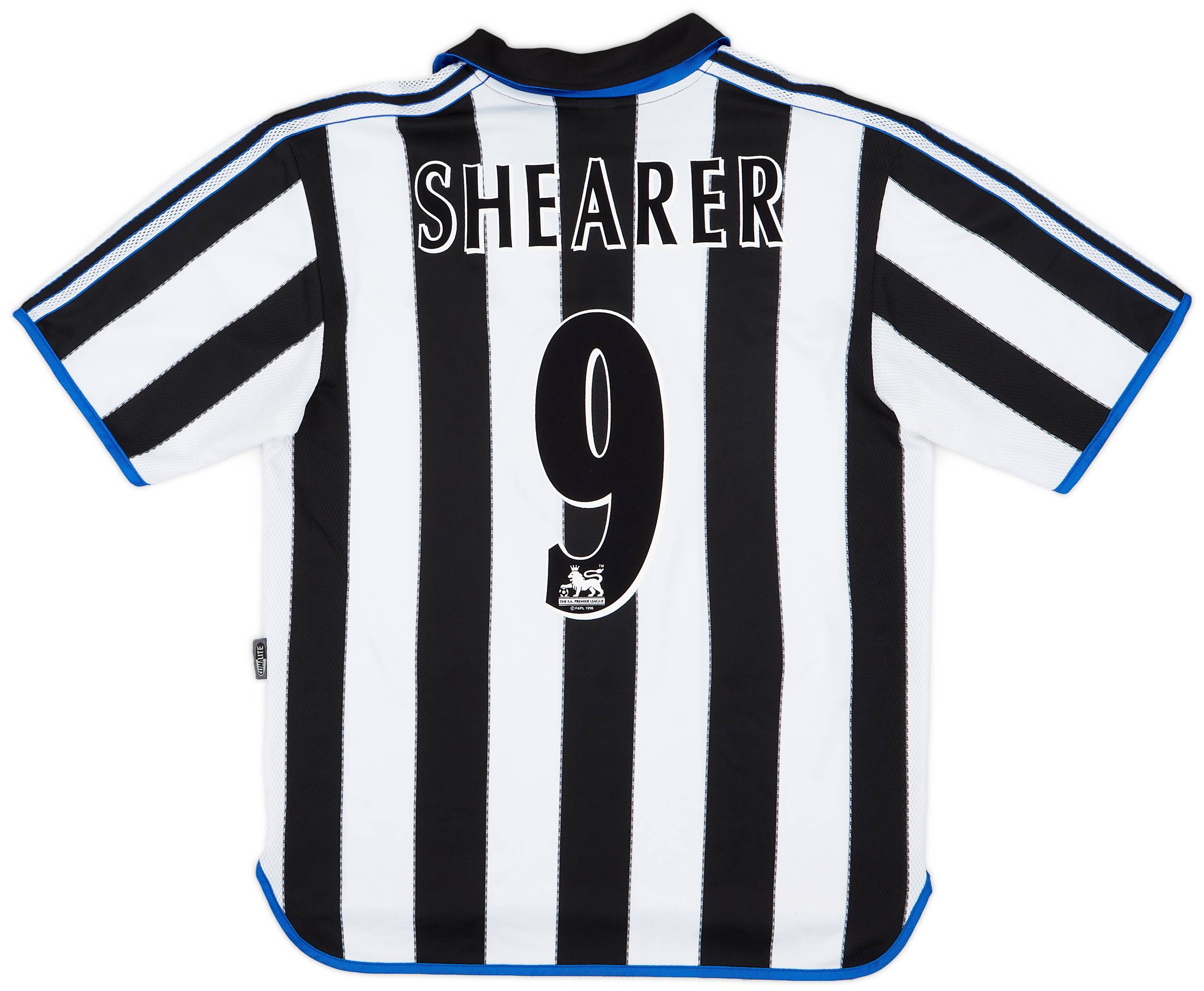 1999-00 Newcastle Home Shirt Shearer #9 - 8/10 - (XL)