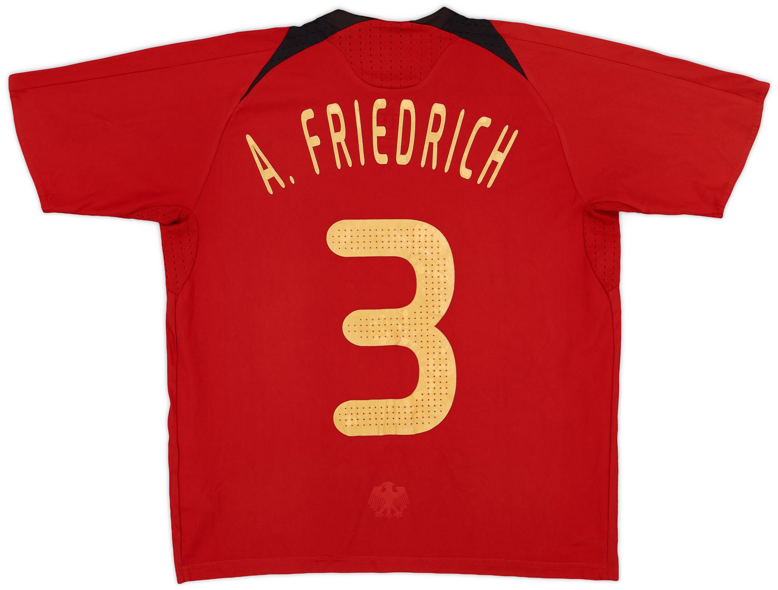 2008-09 Germany Away Shirt A. Friedrich #3 - 8/10 - (L.Boys)