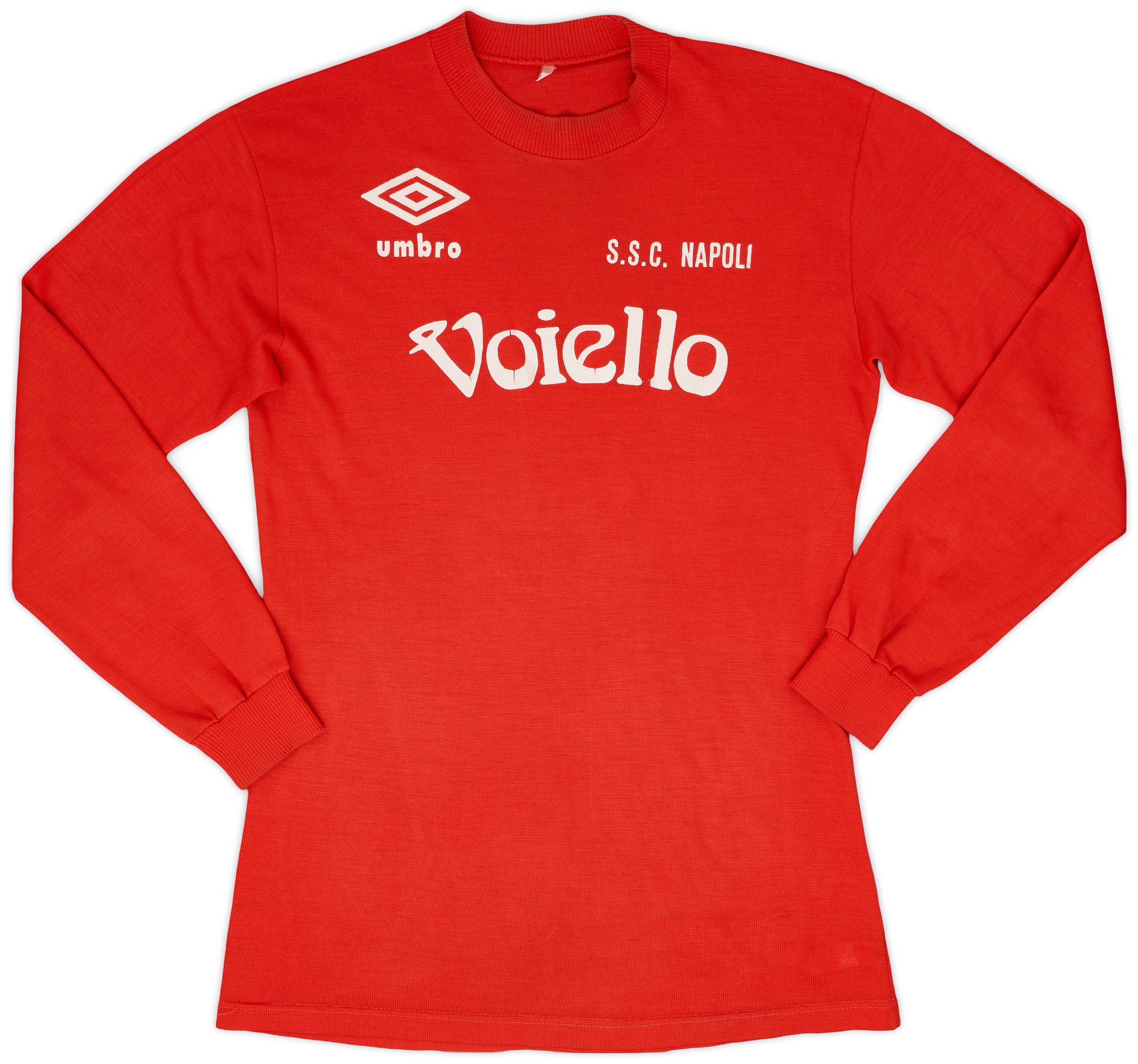 1991-93 Napoli Umbro Sweat Top - 8/10 - (M)