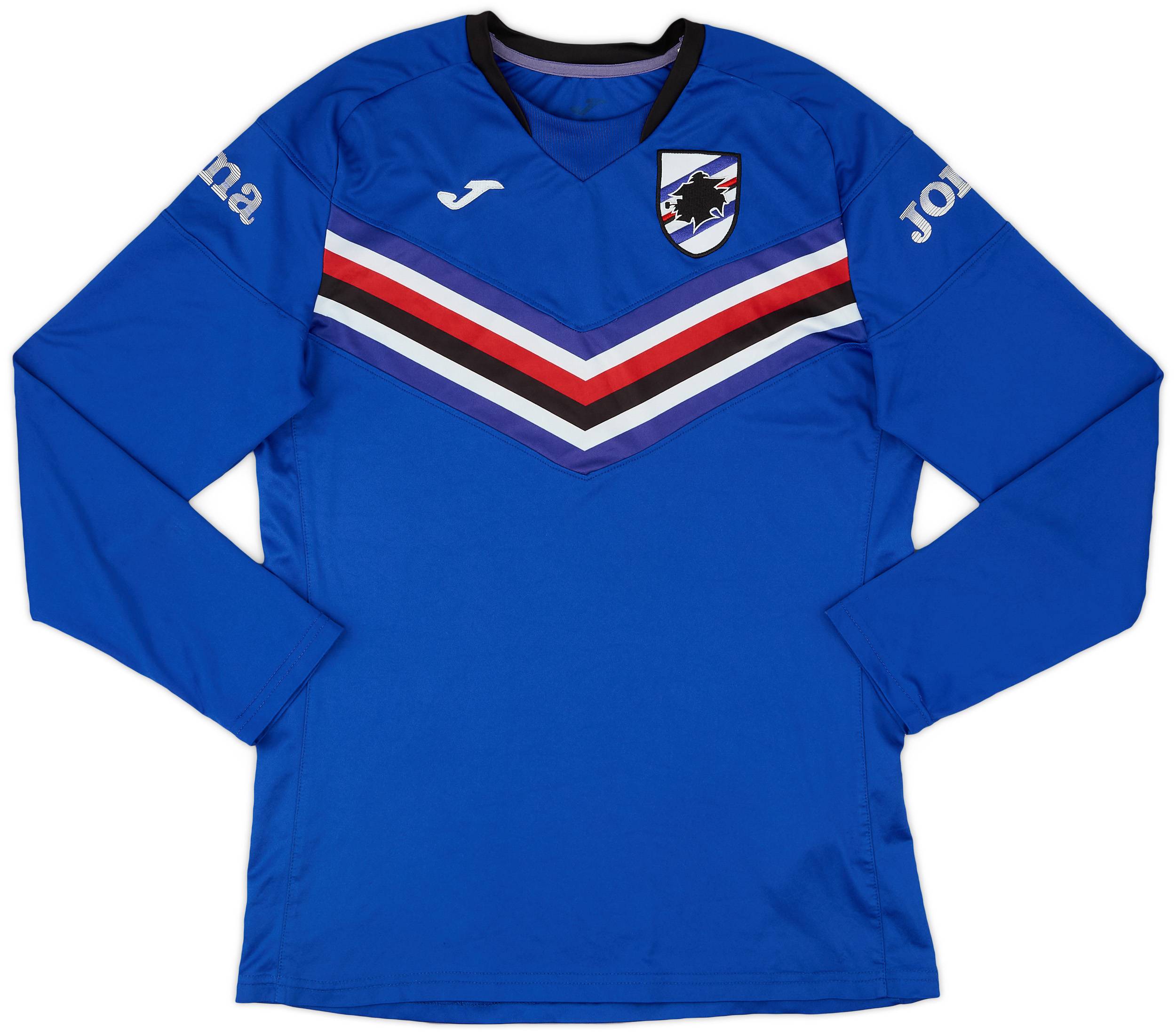 2019-20 Sampdoria Joma Training L/S Shirt - 9/10 - (M)