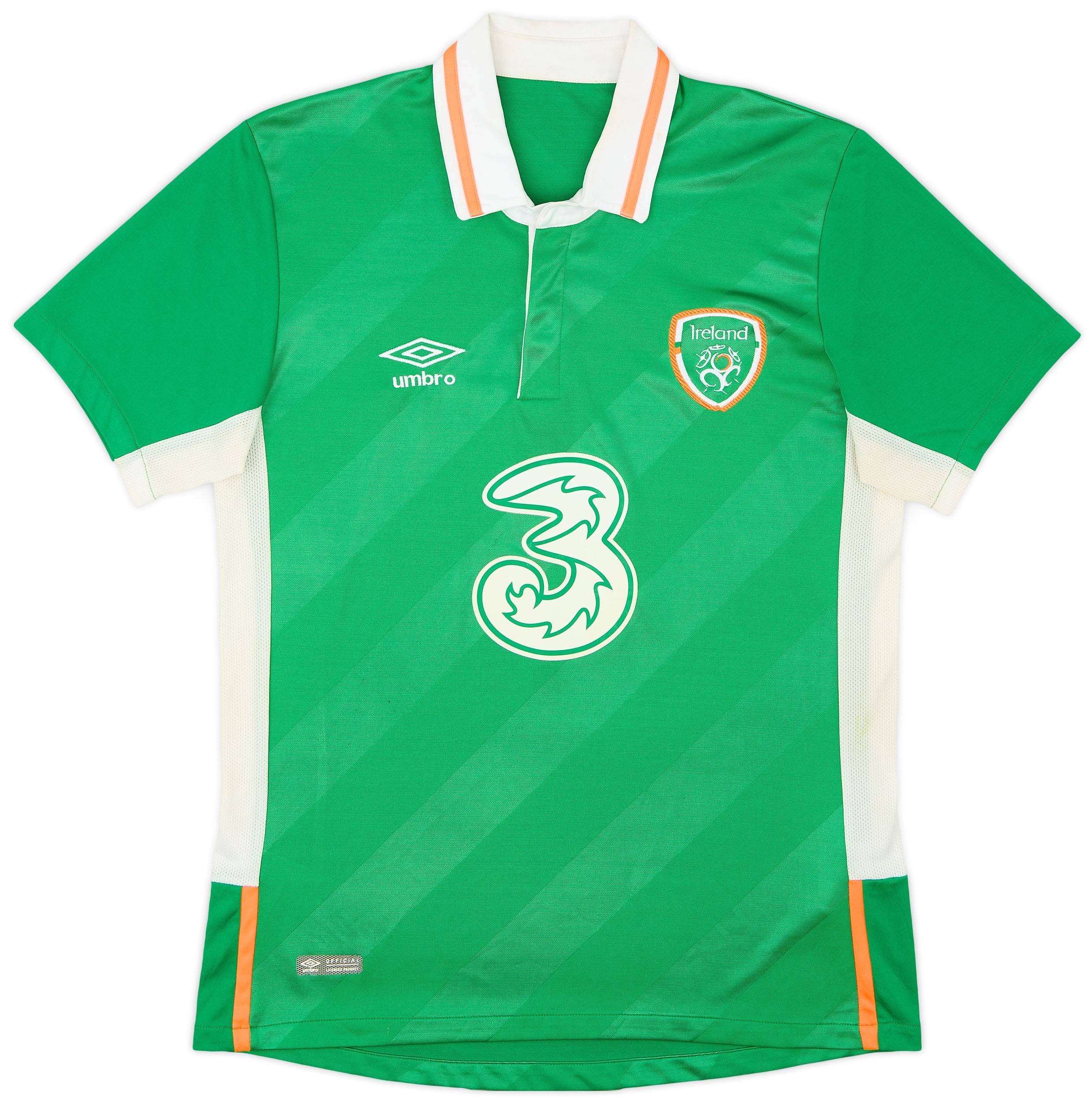 2016-17 Ireland Home Shirt - 8/10 - (L)