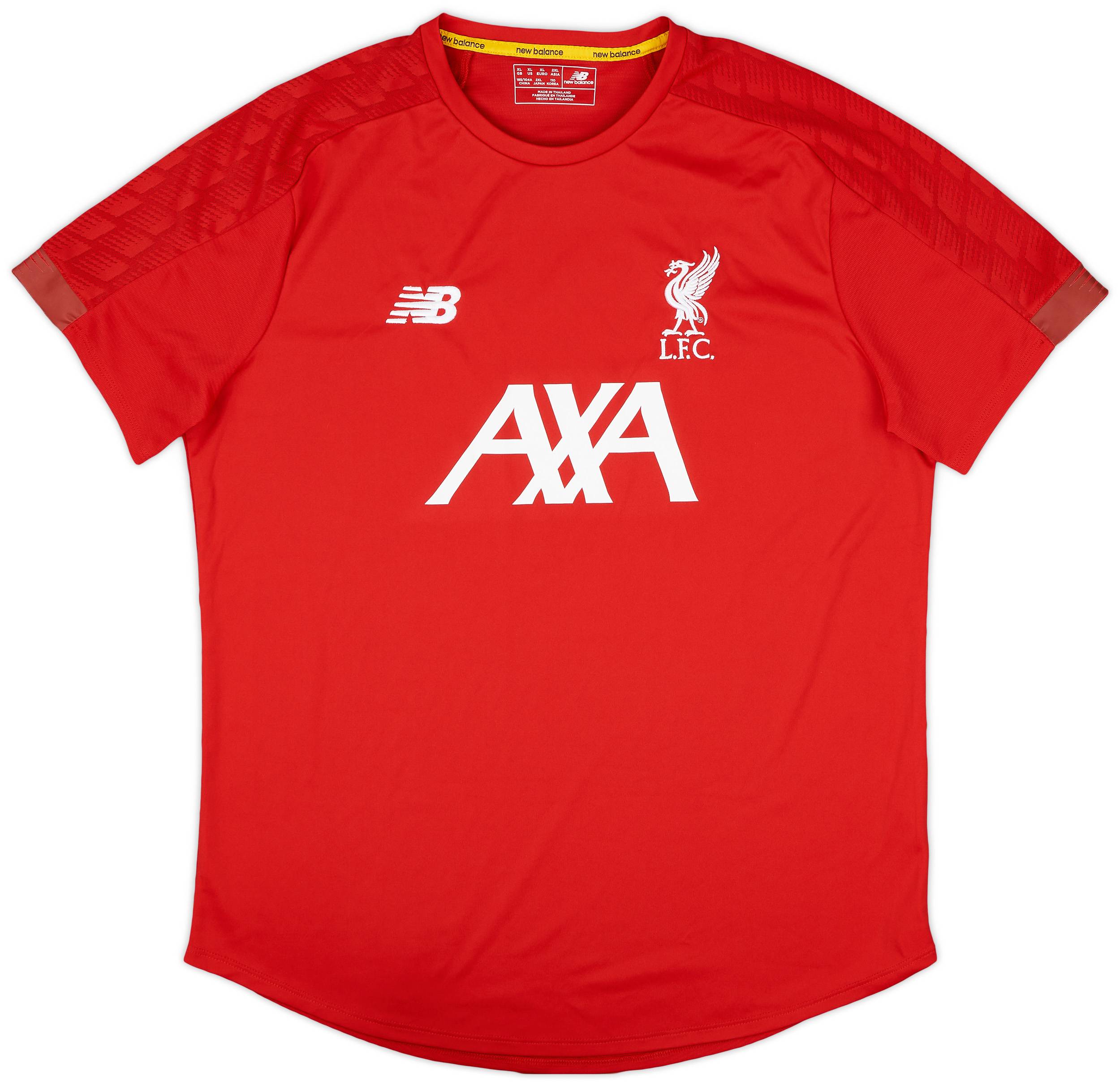 2019-20 Liverpool New Balance Training Shirt - 4/10 - (XL)