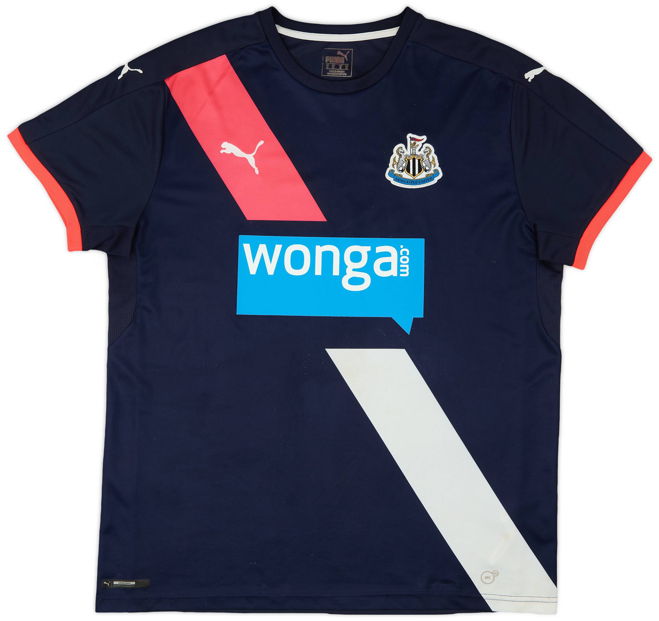 2015-16 Newcastle Third Shirt - 7/10 - (XL)