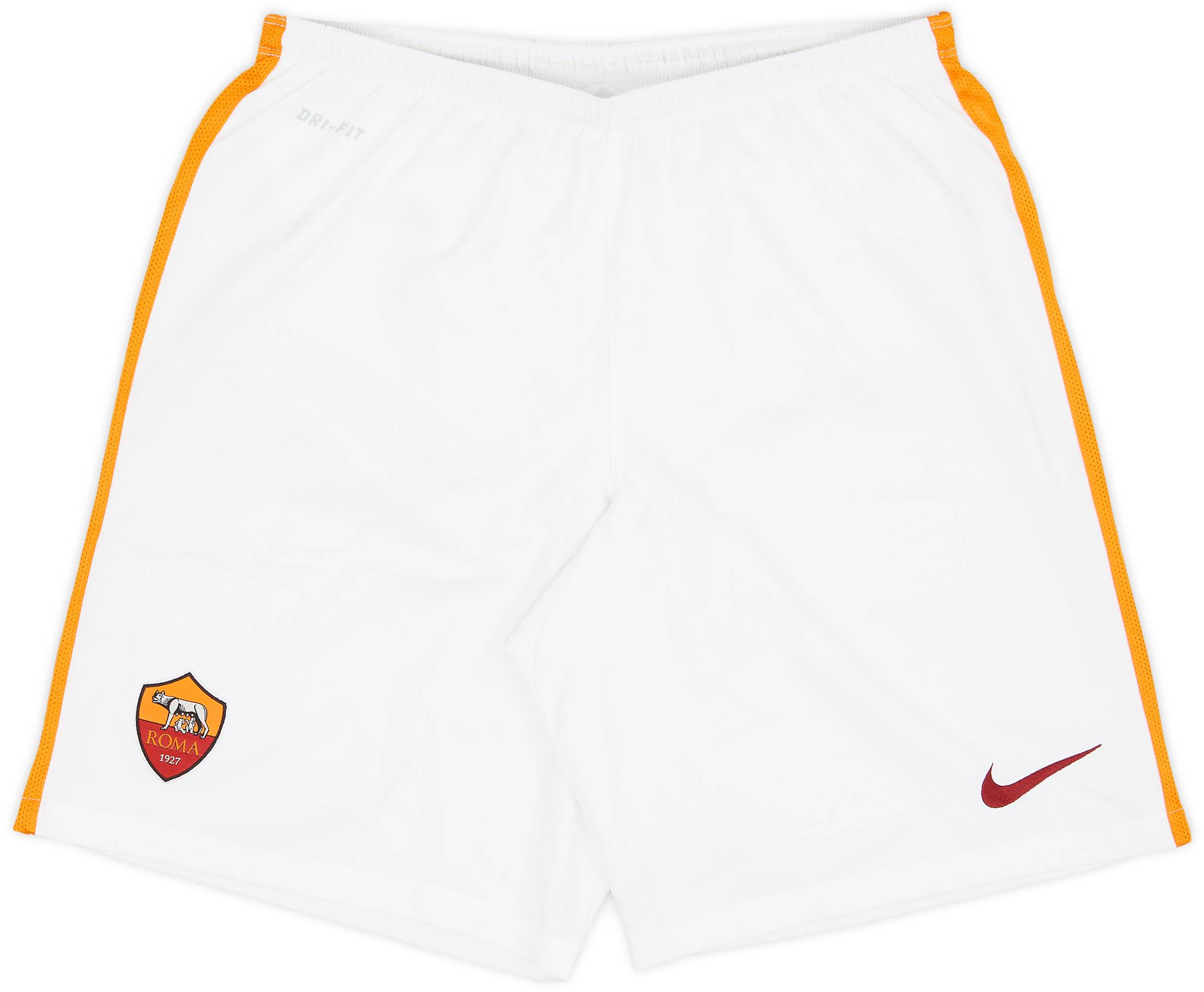 2015-16 Roma Away Shorts - 9/10 - (L)