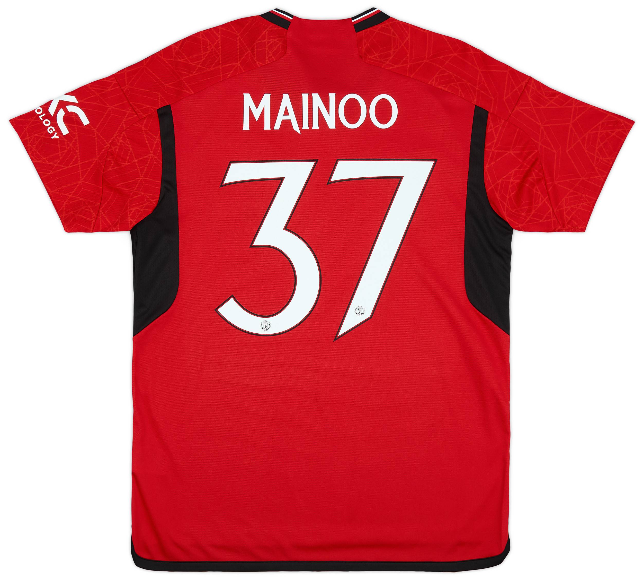 2023-24 Manchester United Home Shirt Mainoo #37