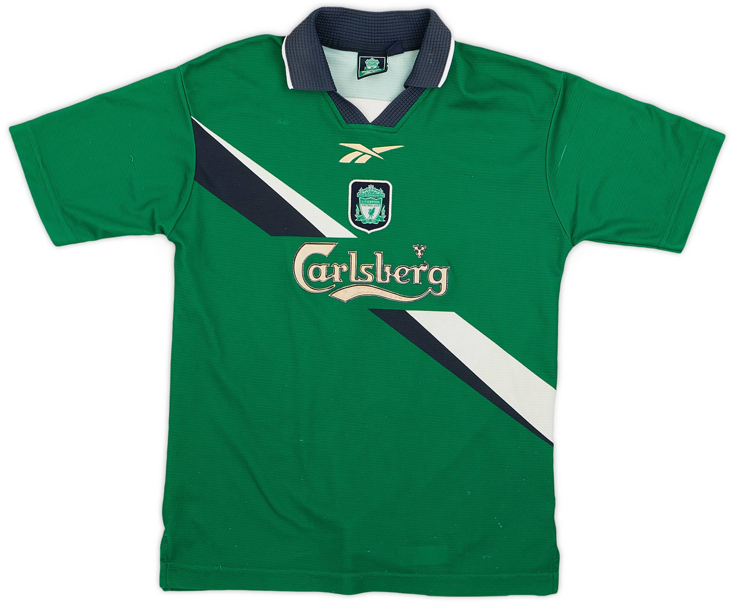 1999-00 Liverpool Away Shirt - 7/10 - (M.Boys)