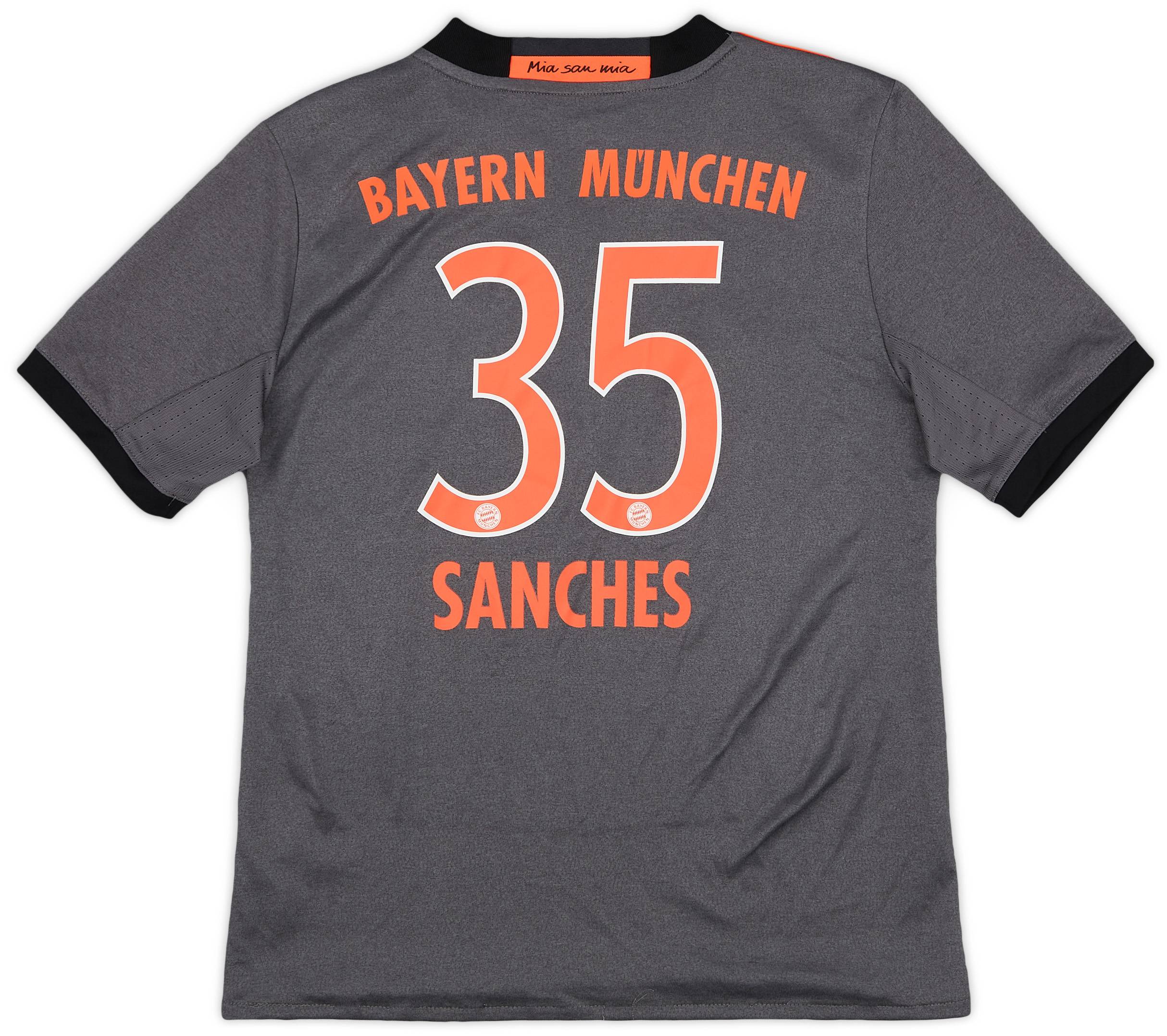2016-17 Bayern Munich Away Shirt Sanches #35 - 8/10 - (M.Boys)