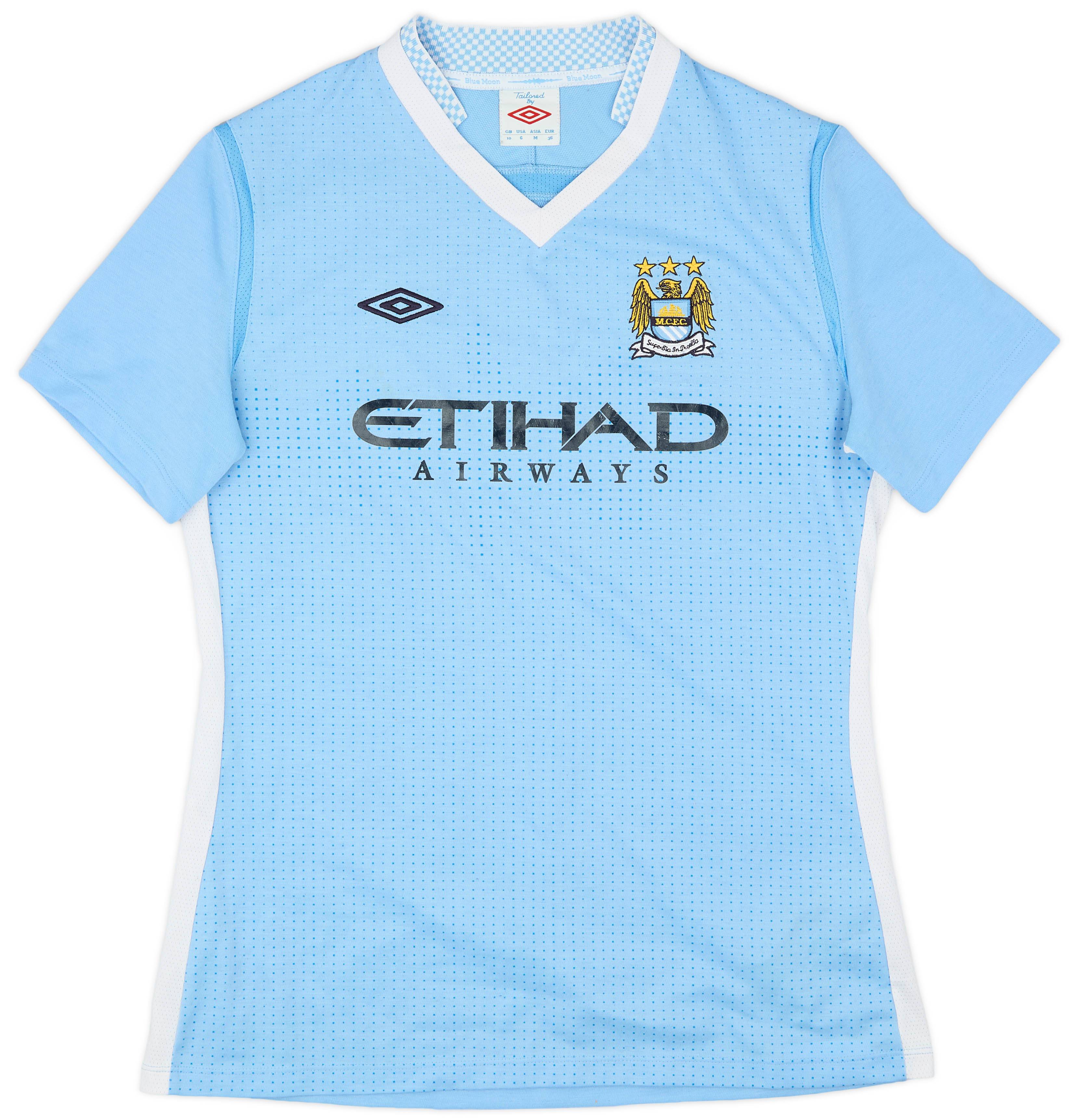 2011-12 Manchester City Home Shirt - 7/10 - (Women's S)