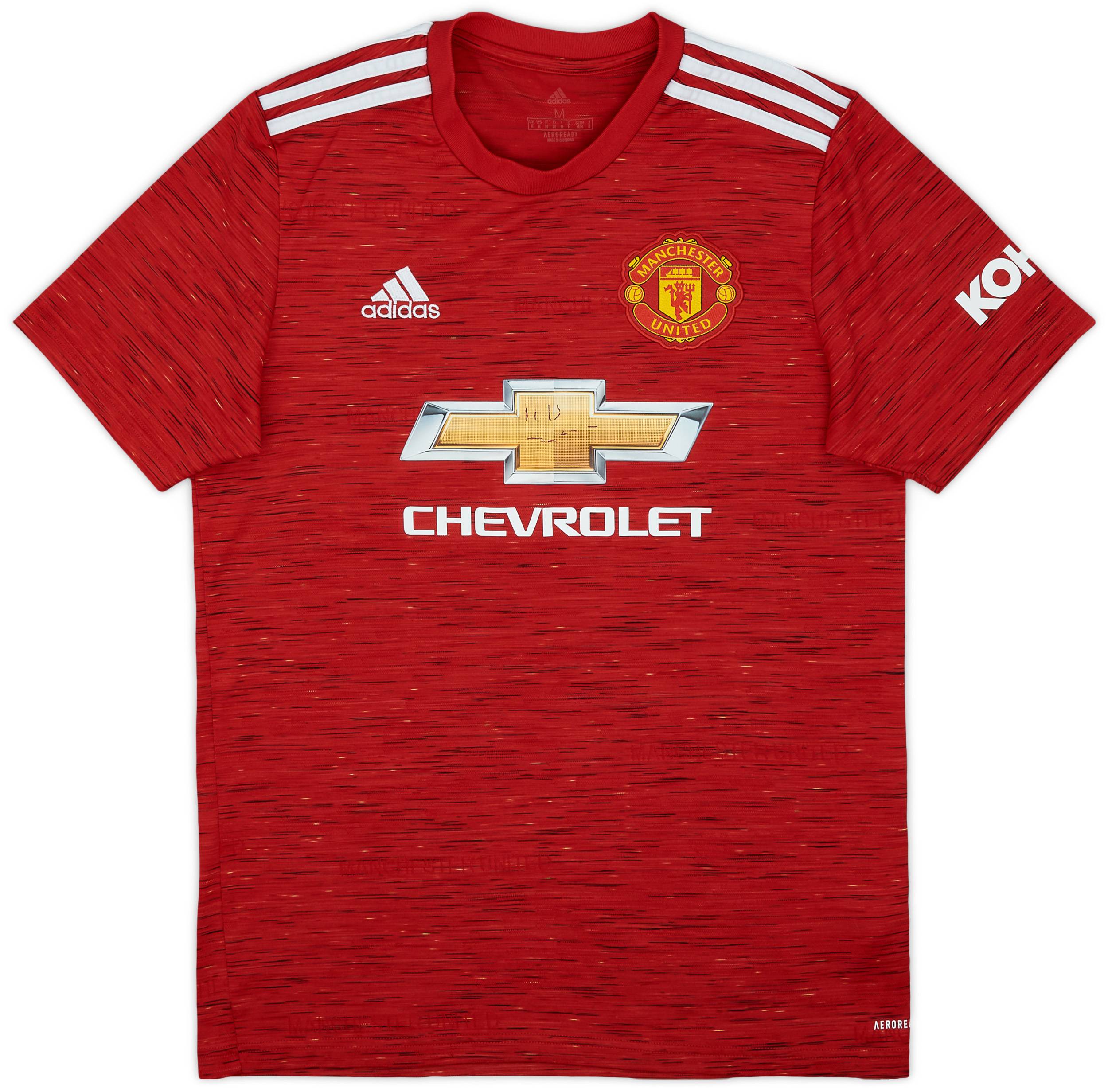 2020-21 Manchester United Home Shirt - 6/10 - (M)