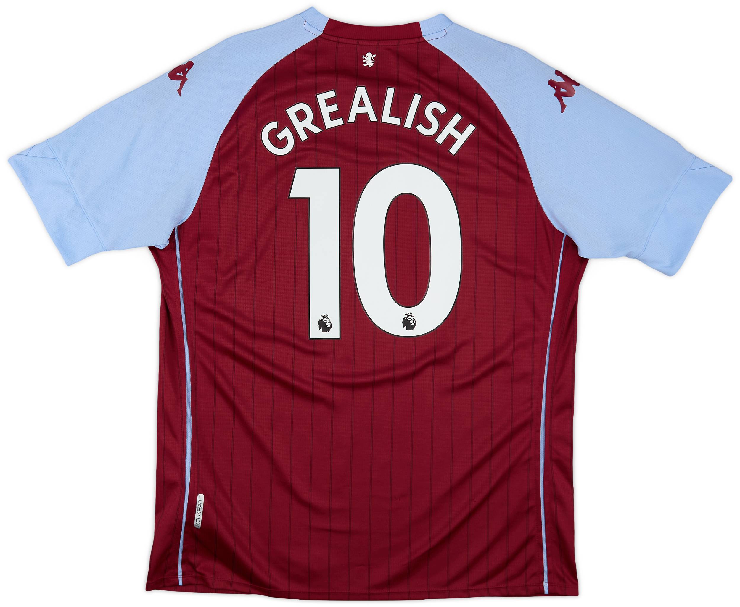 2020-21 Aston Villa Home Shirt Grealish #10 - 8/10 - (XXL)